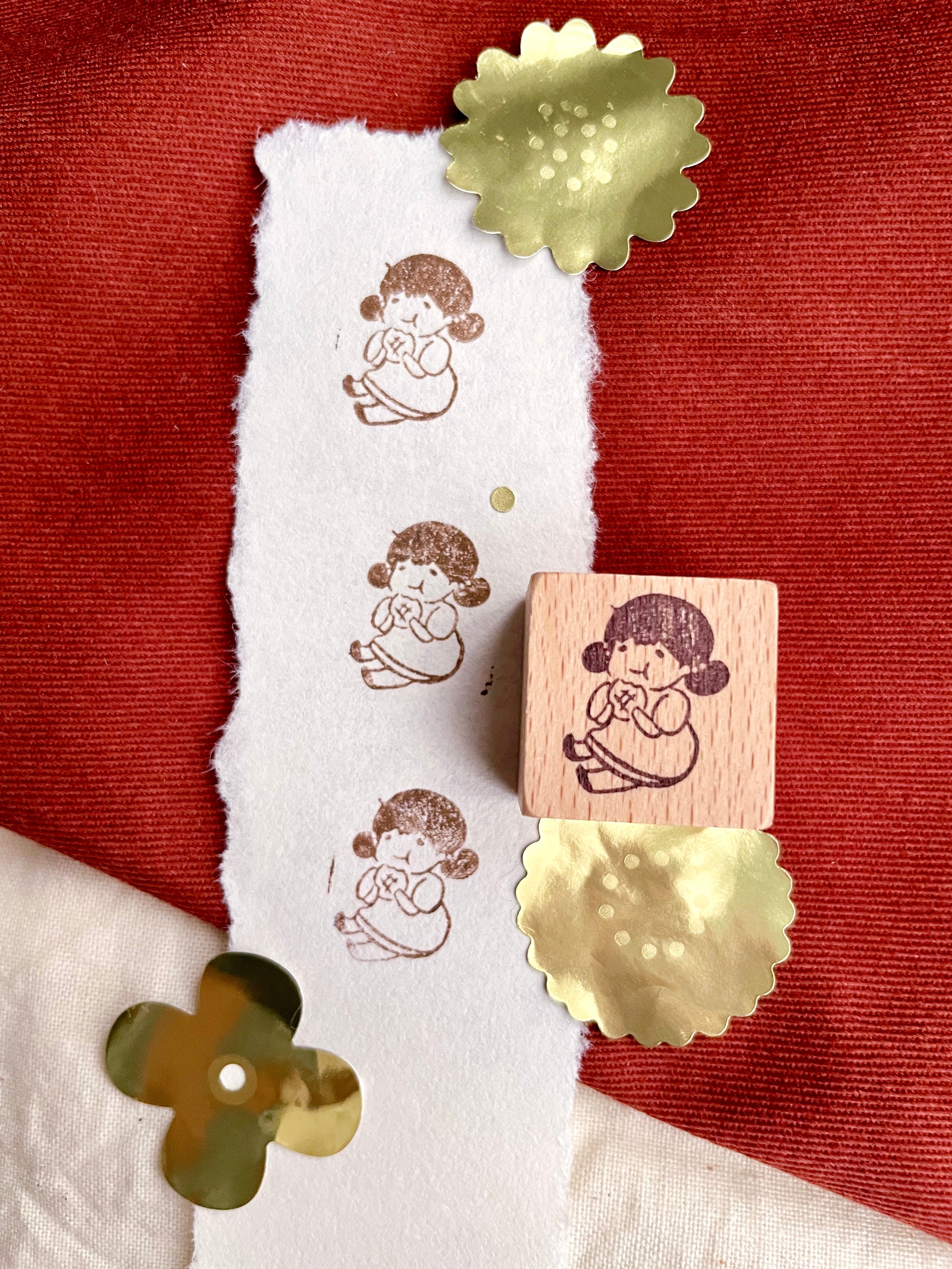 msbulat CNY Rubber Stamp: Happy Meal