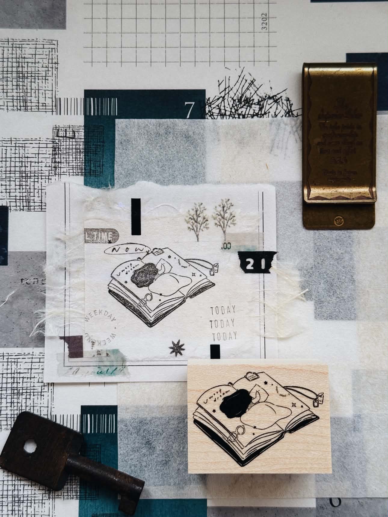 Penspapersplanner Series 8 Rubber Stamps: (10 designs)