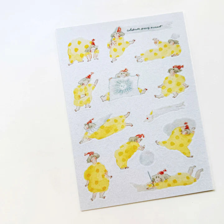 Dodolulu Celebrate Every Moment Sticker Sheet