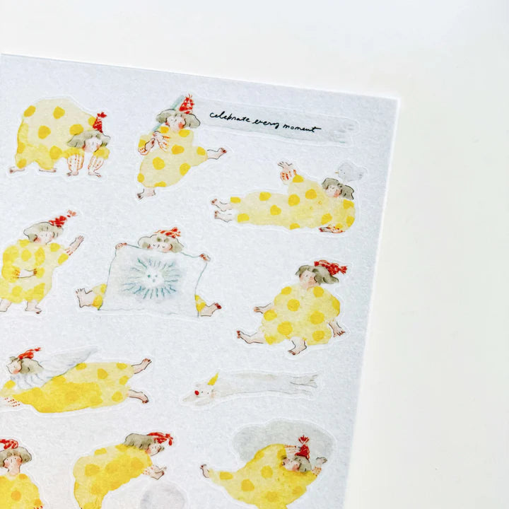 Dodolulu Celebrate Every Moment Sticker Sheet
