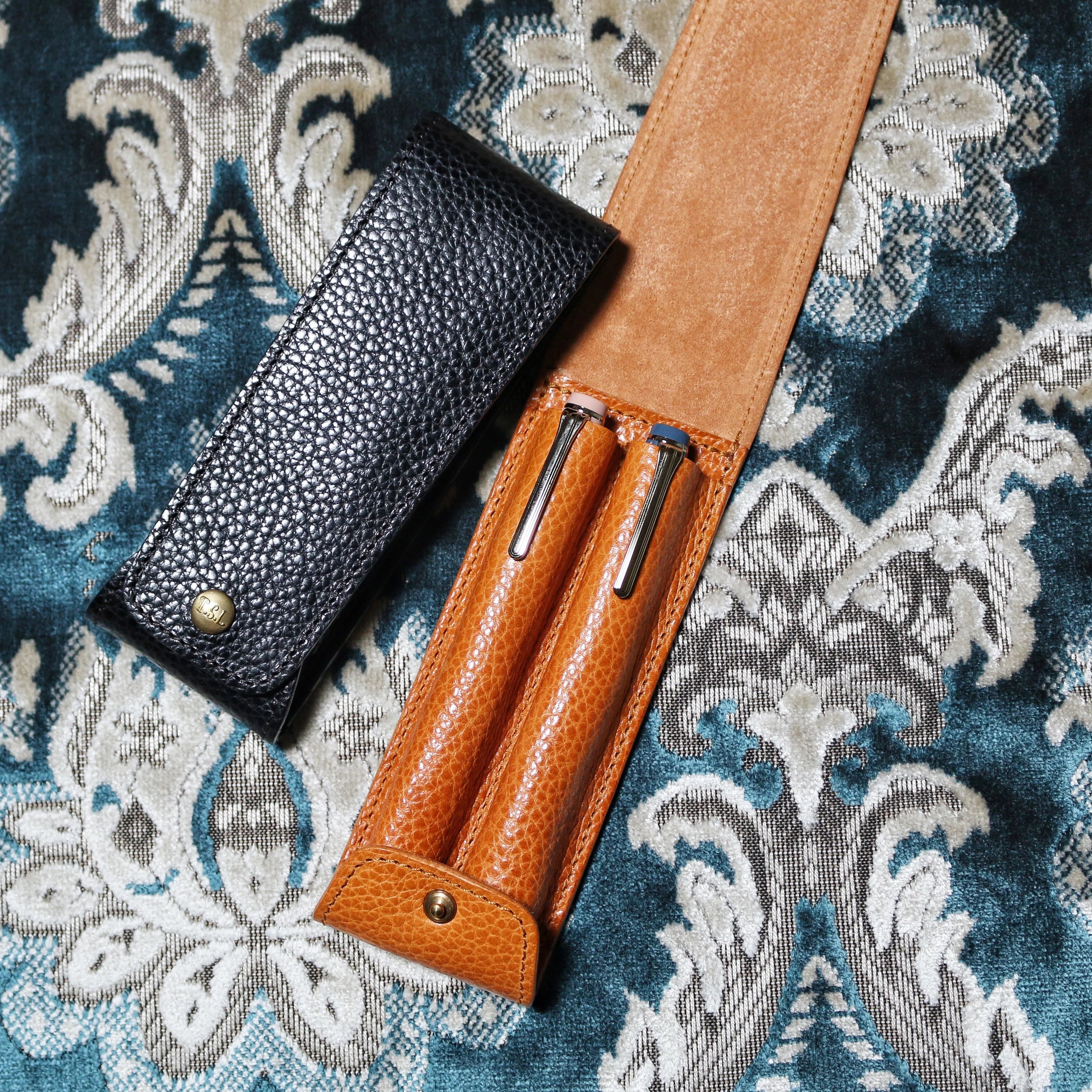 The Superior Labor Toscana Fountain Pen Case: 2 Pens (3 colours)