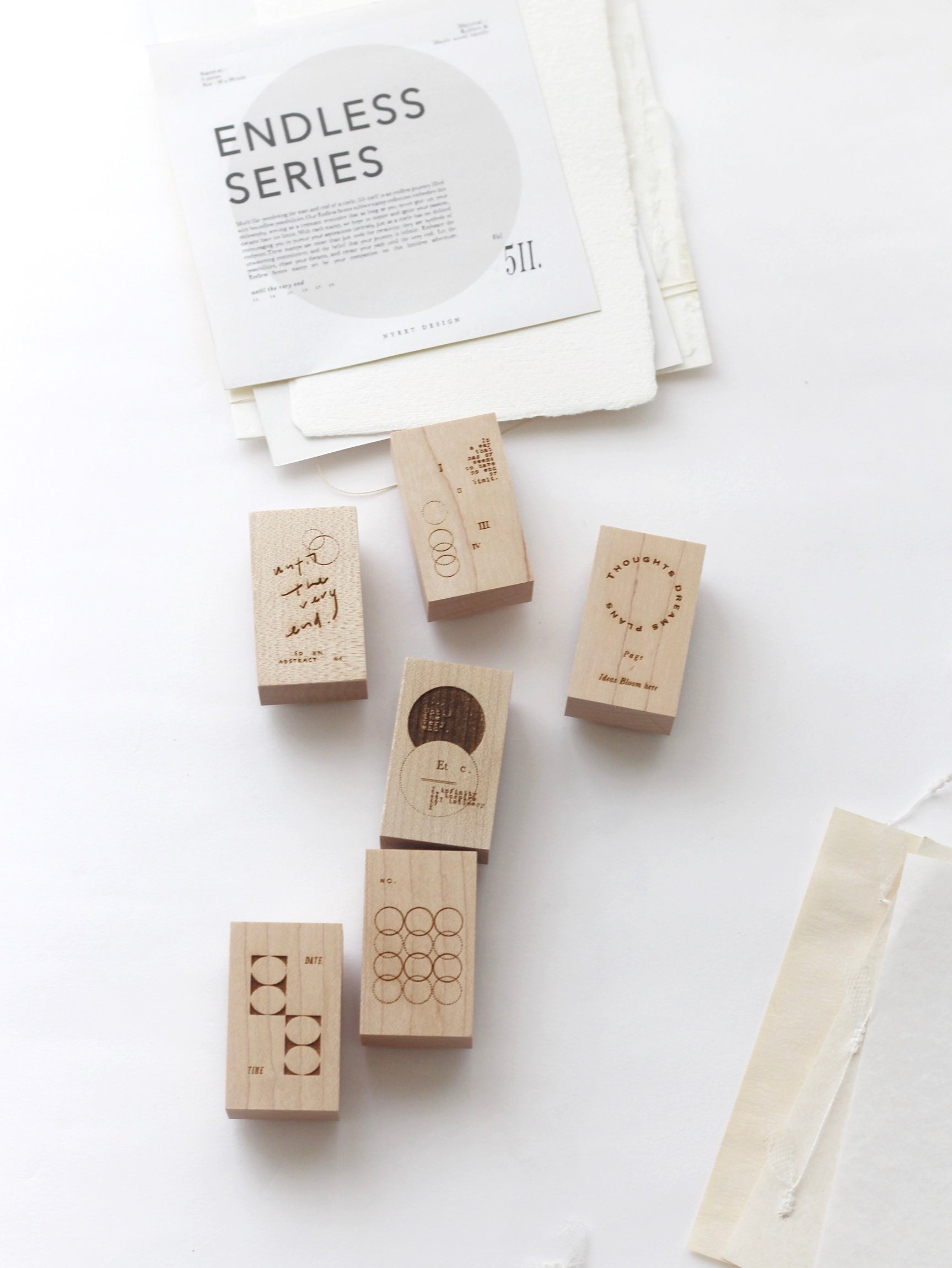 Nyret Endless II Rubber Stamp Set