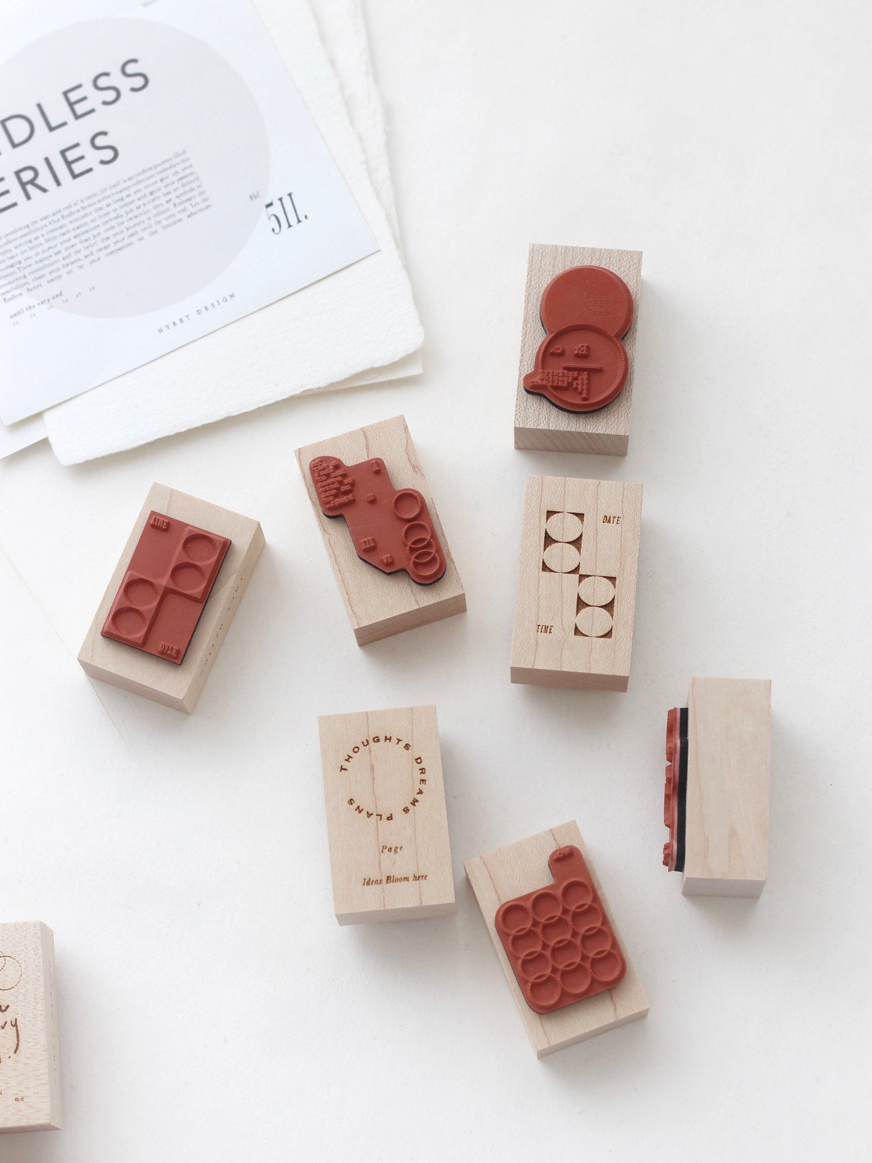 Nyret Endless II Rubber Stamp Set