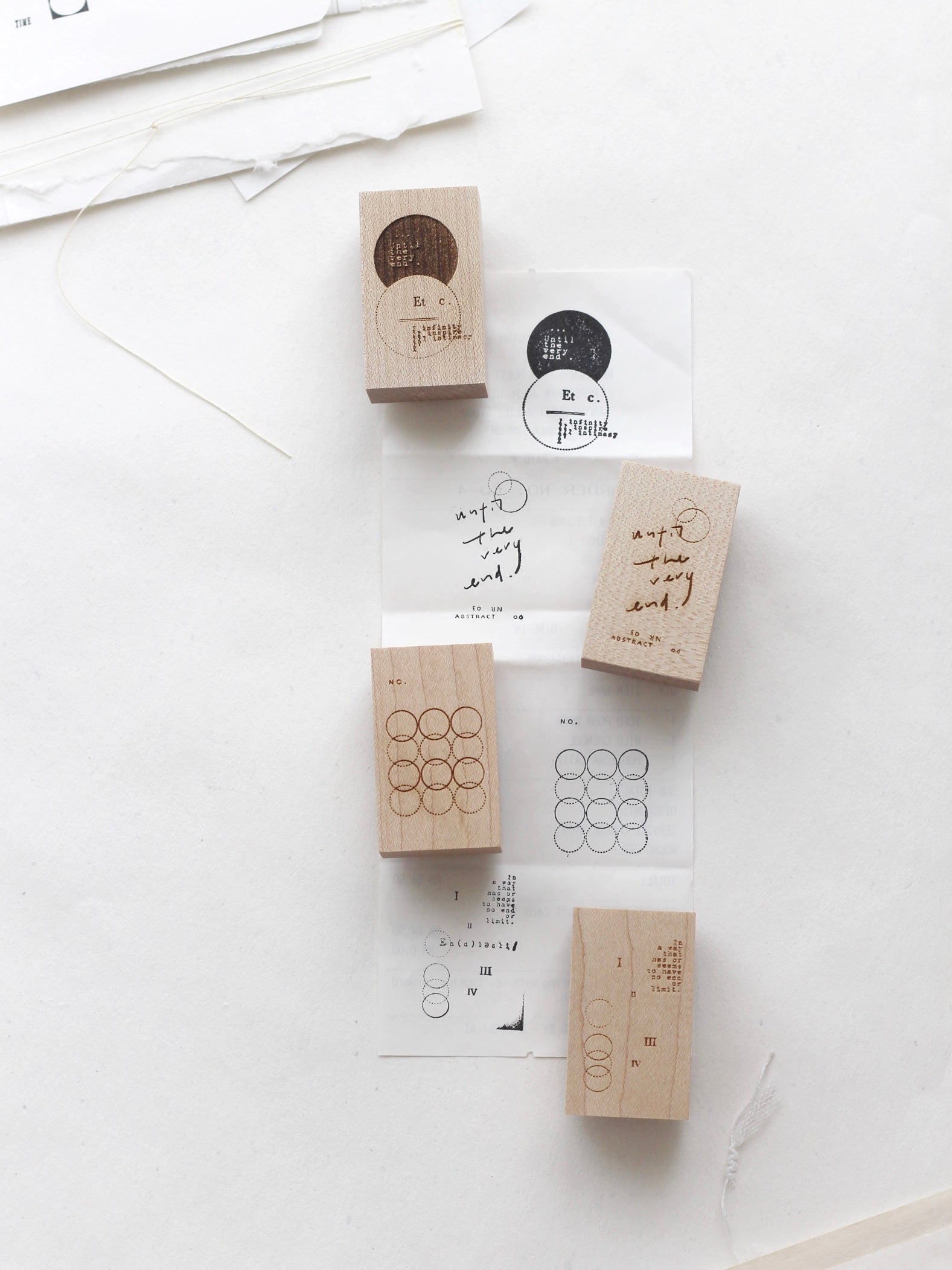 Nyret Endless II Rubber Stamp Set