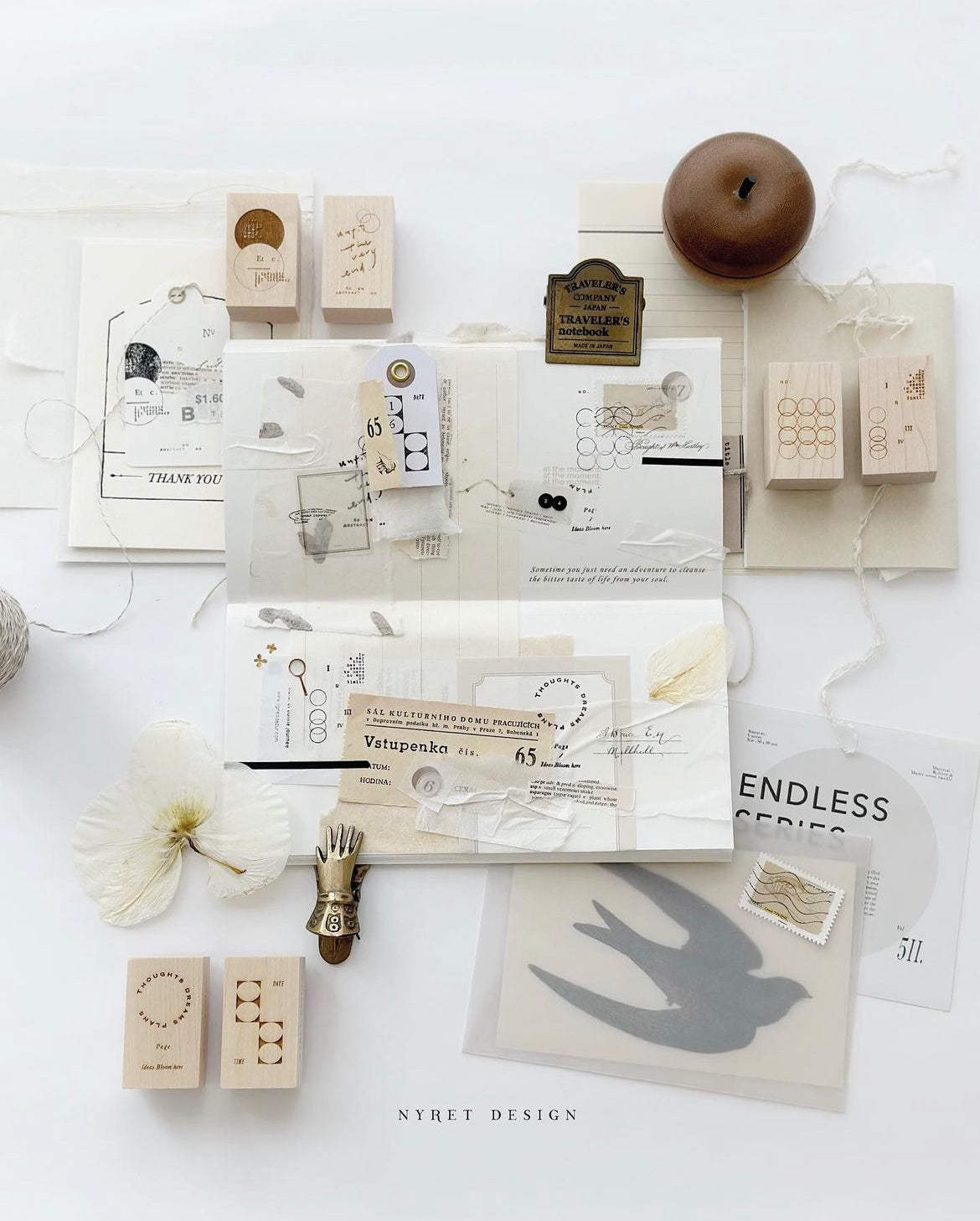 Nyret Endless II Rubber Stamp Set