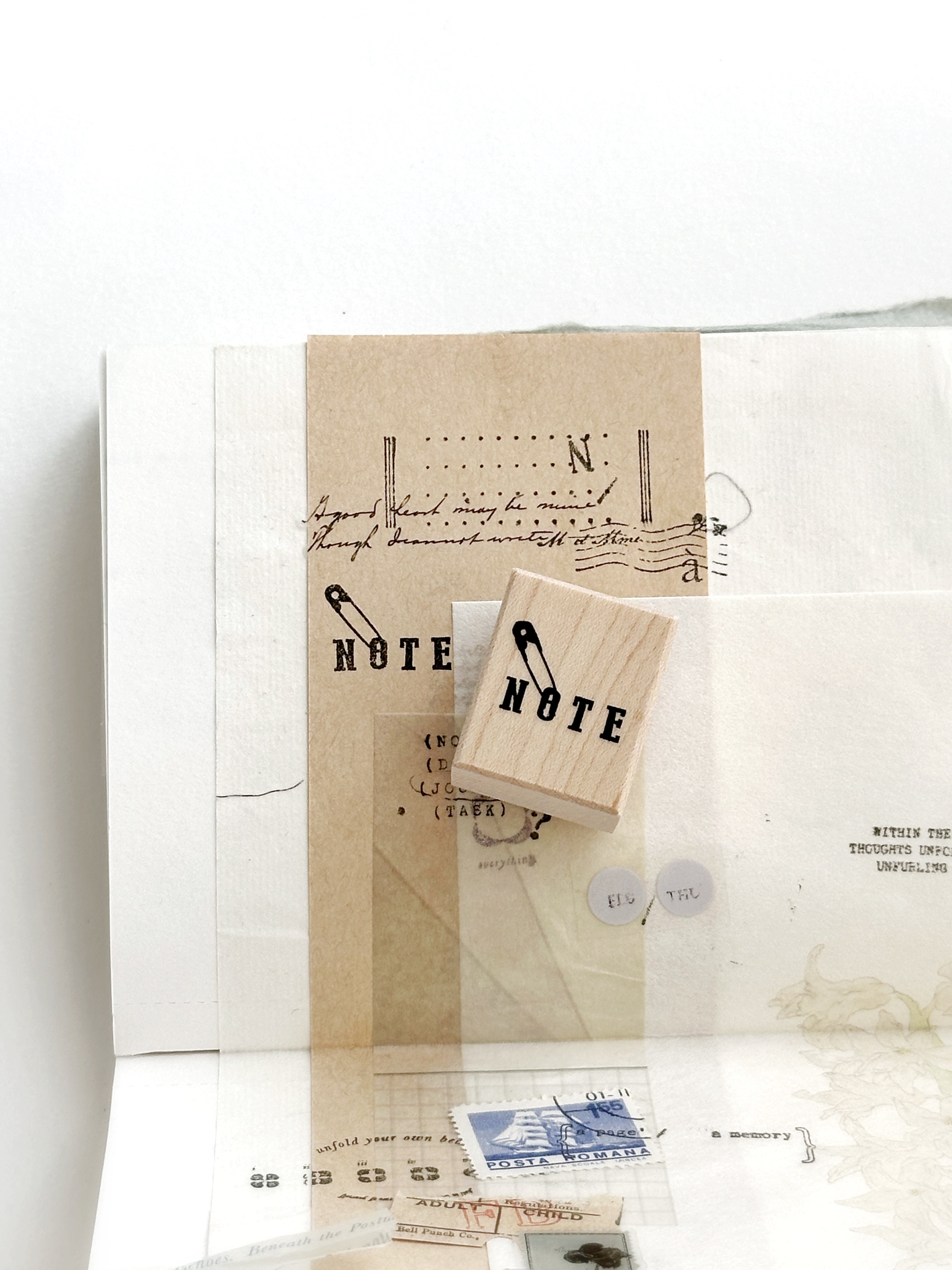 Nyret vol. 13 Rubber Stamp: No. 92 Note