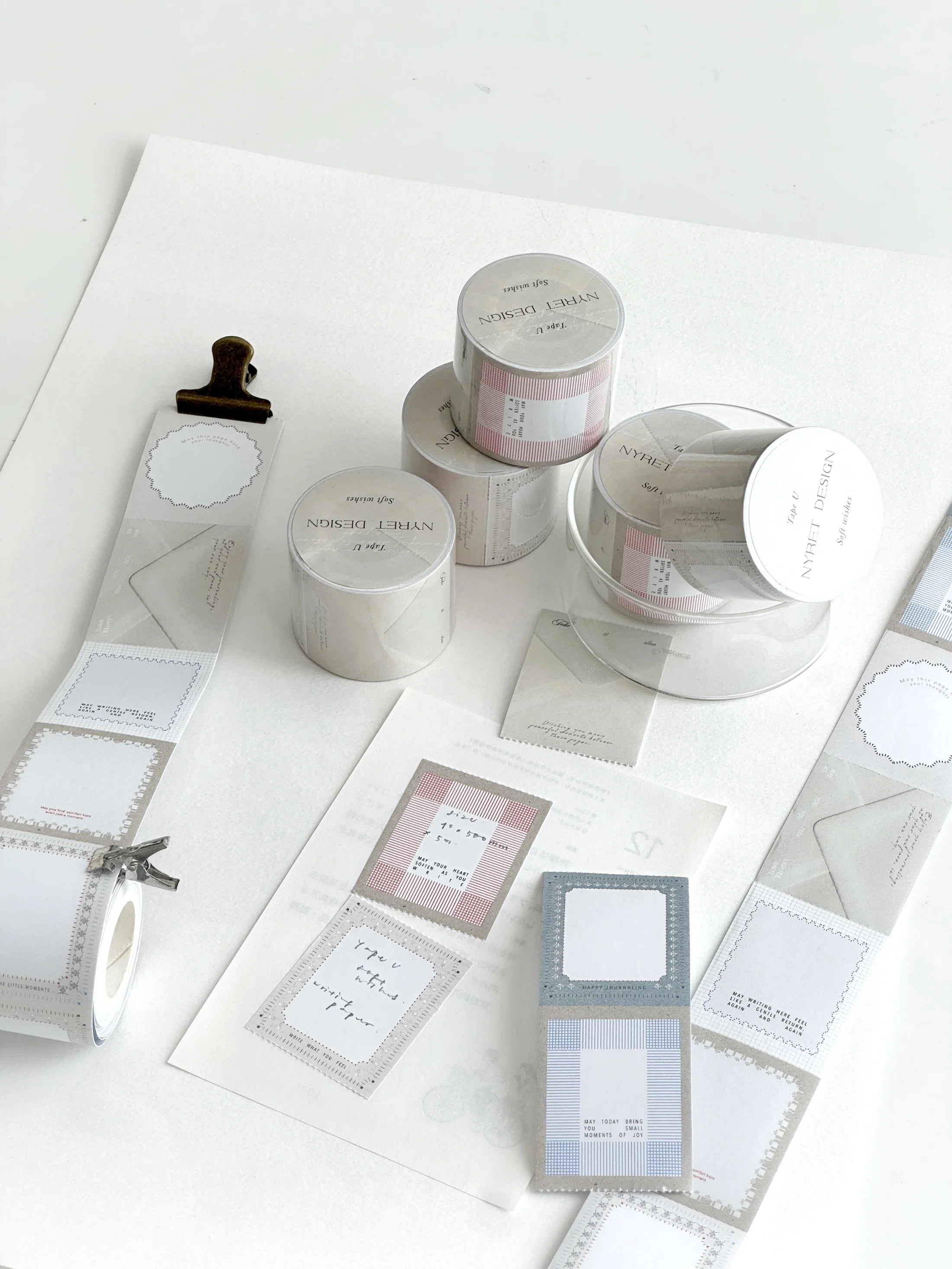 Nyret Washi Tape: U- Soft Wishes