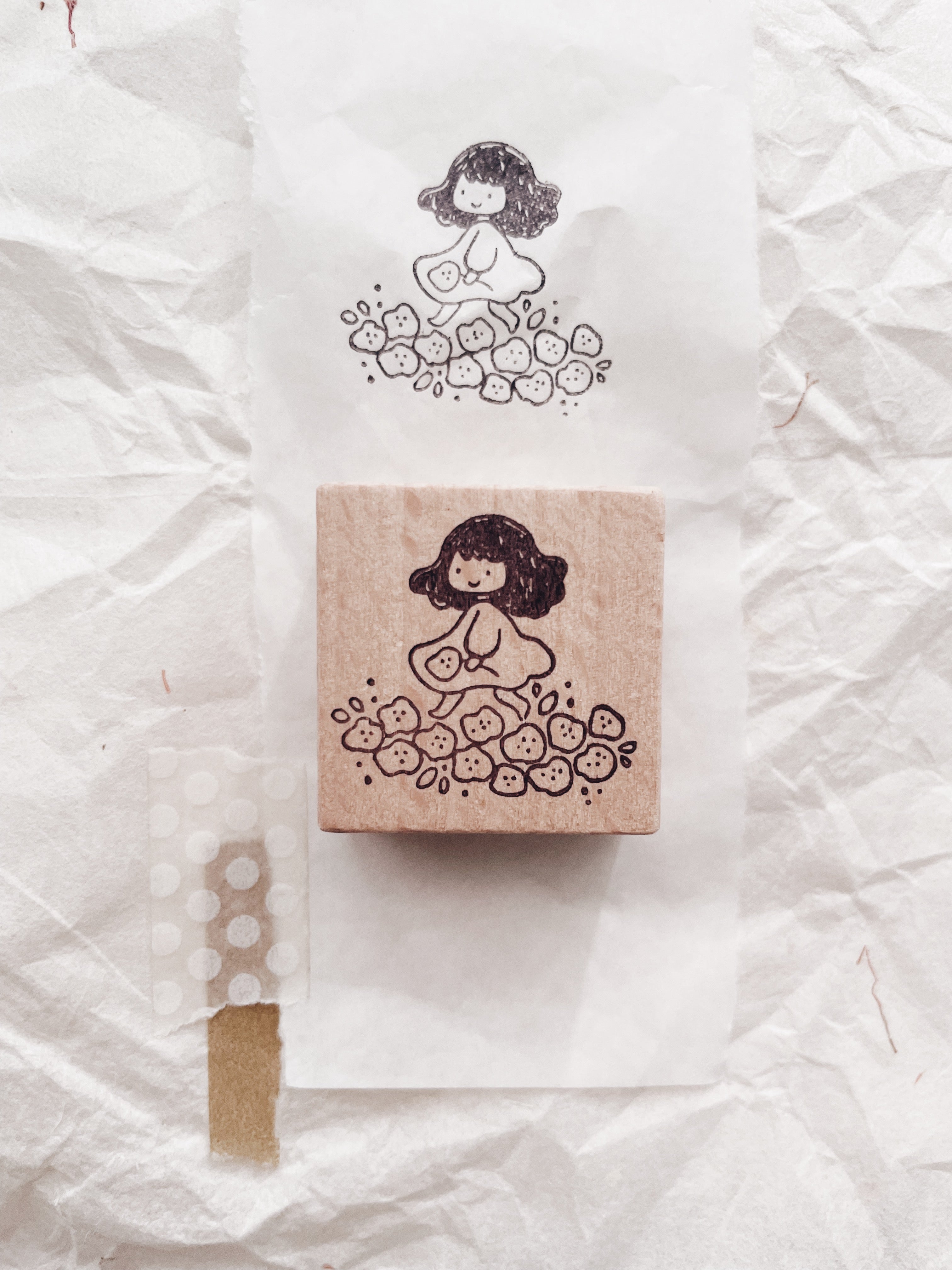 msbulat A Blooming Life: I'm Walkin on Posies ~ Woah Rubber Stamp