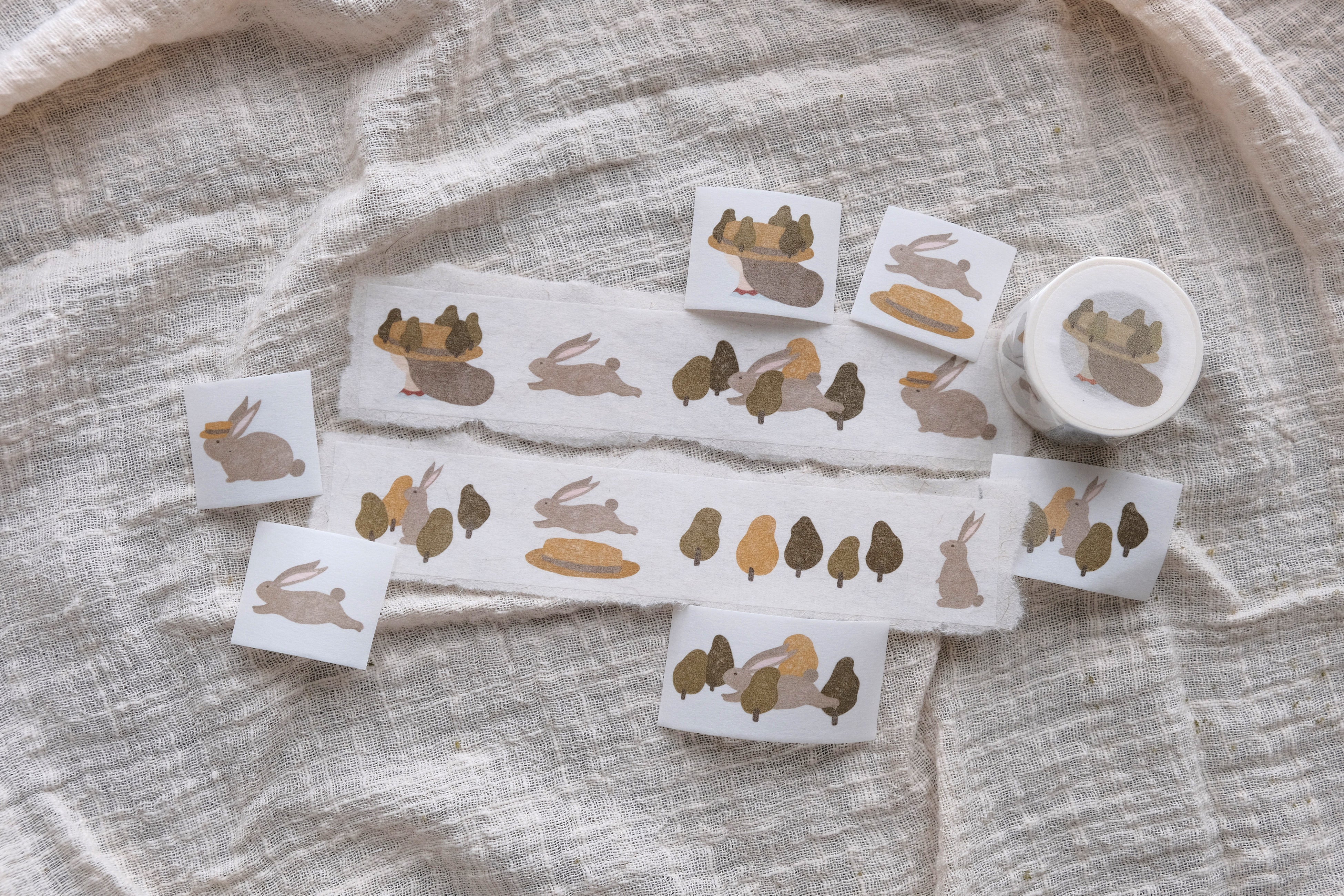 bighands Washi Tape- Rabbit & I (2 designs)