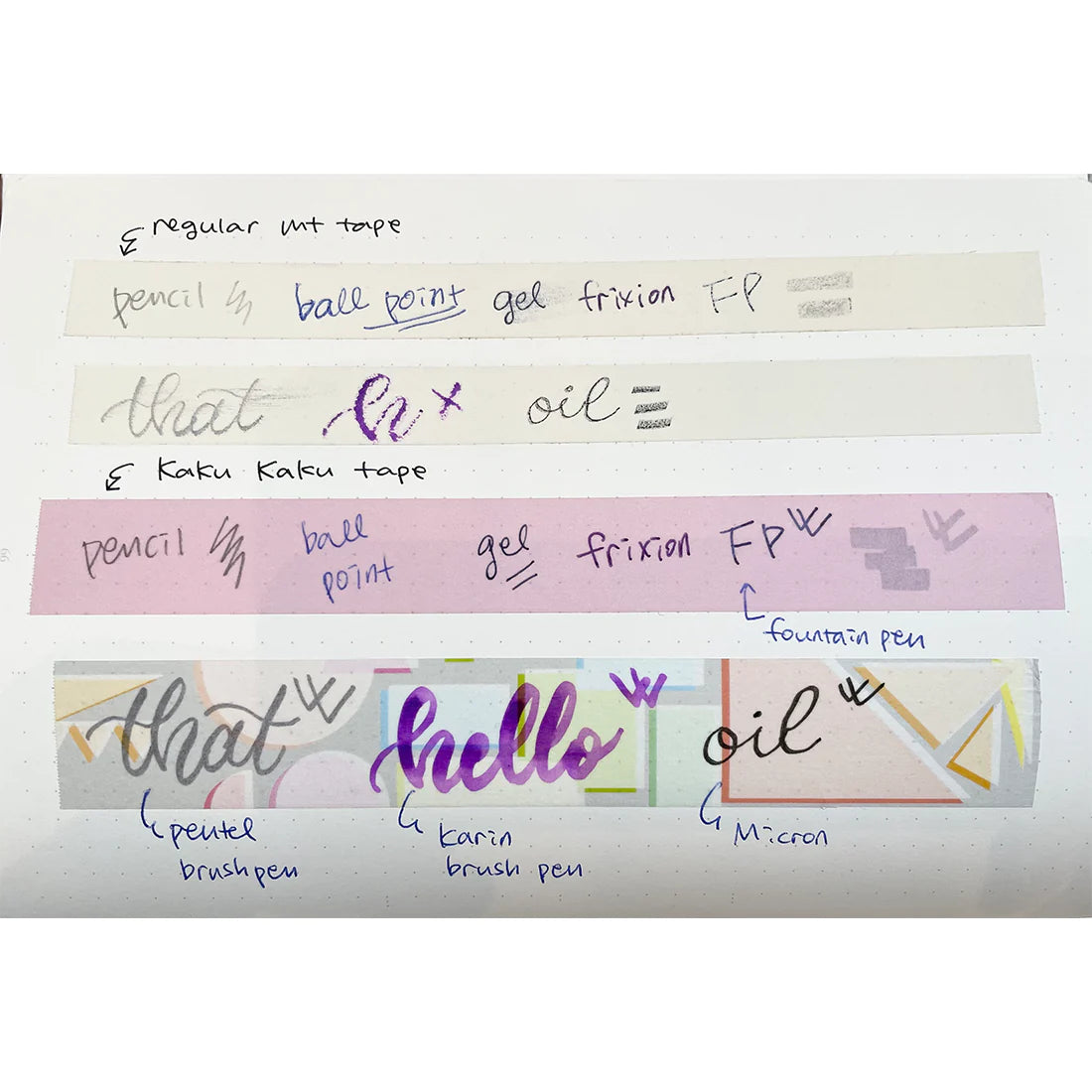 MT KakuKaku Washi Tape MTKAKU05: Mocha