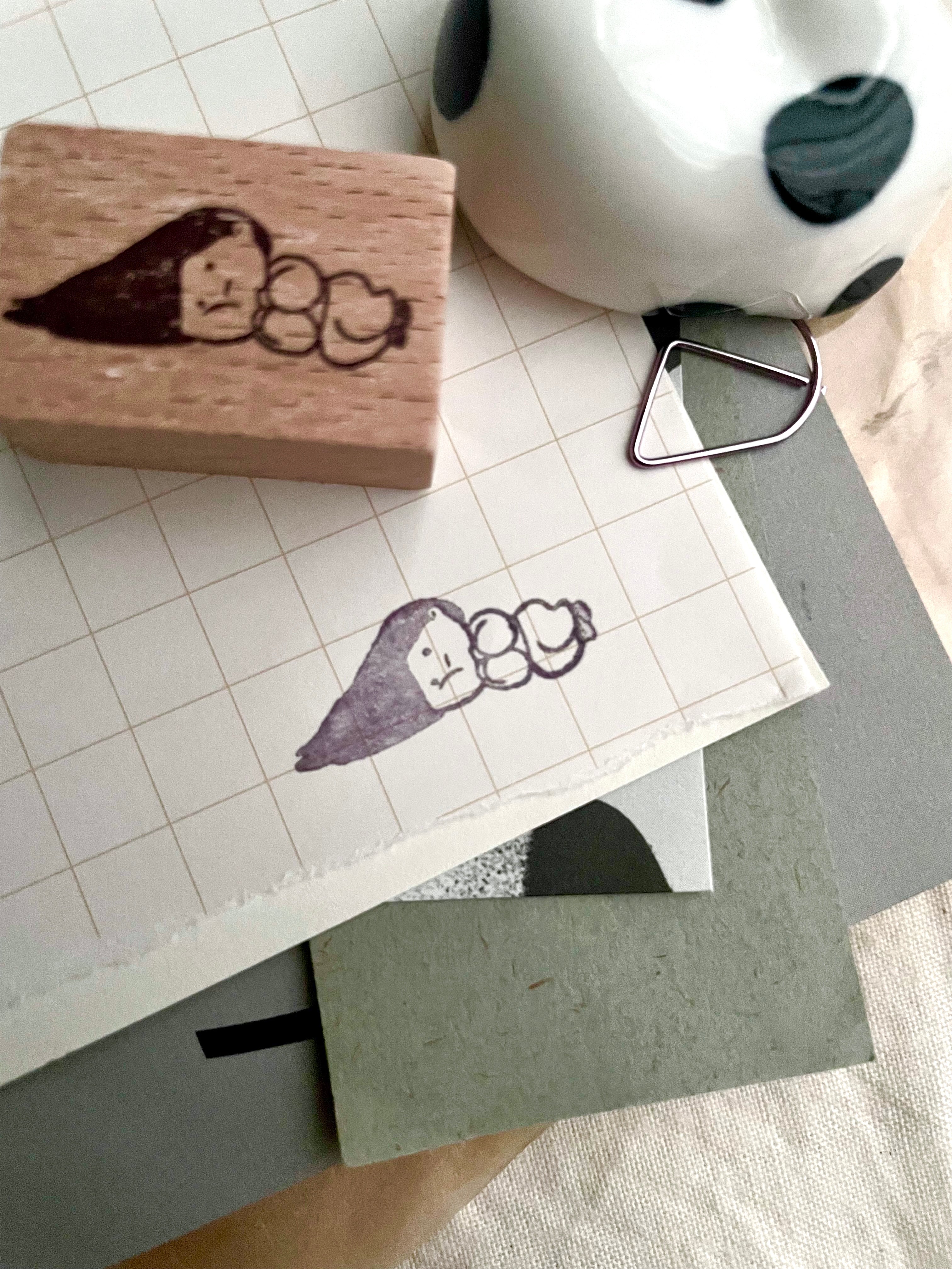 msbulat Rubber Stamp: Leave me be