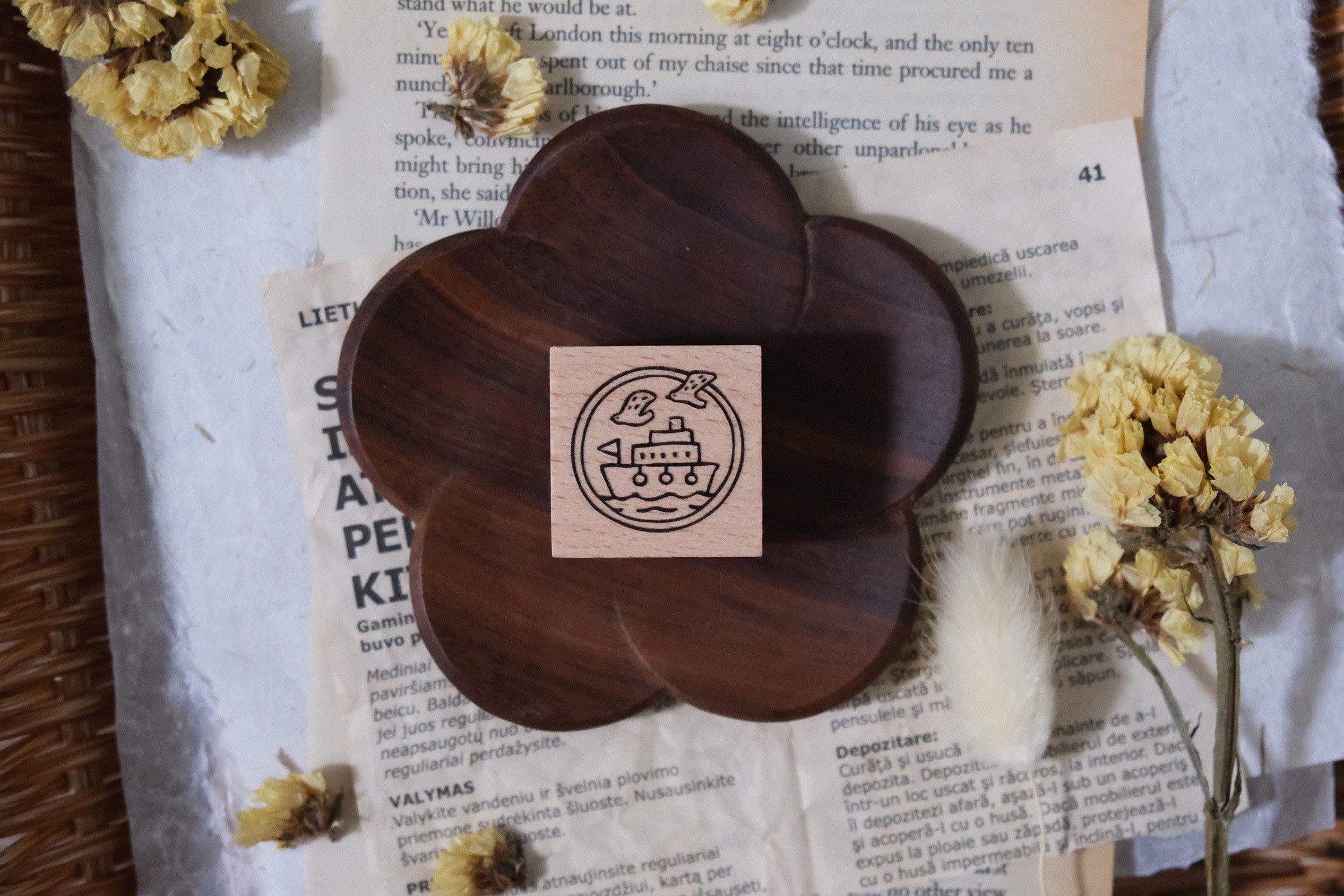 Let's Go Rubber Stamp (6 designs, sold separately)