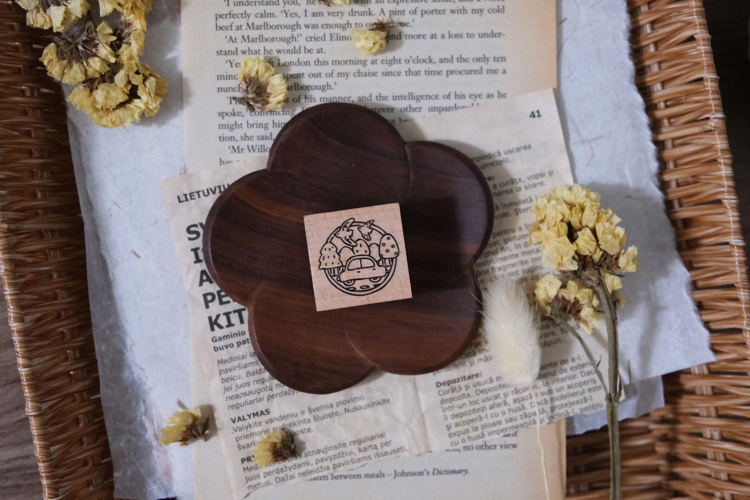 Let's Go Rubber Stamp (6 designs, sold separately)