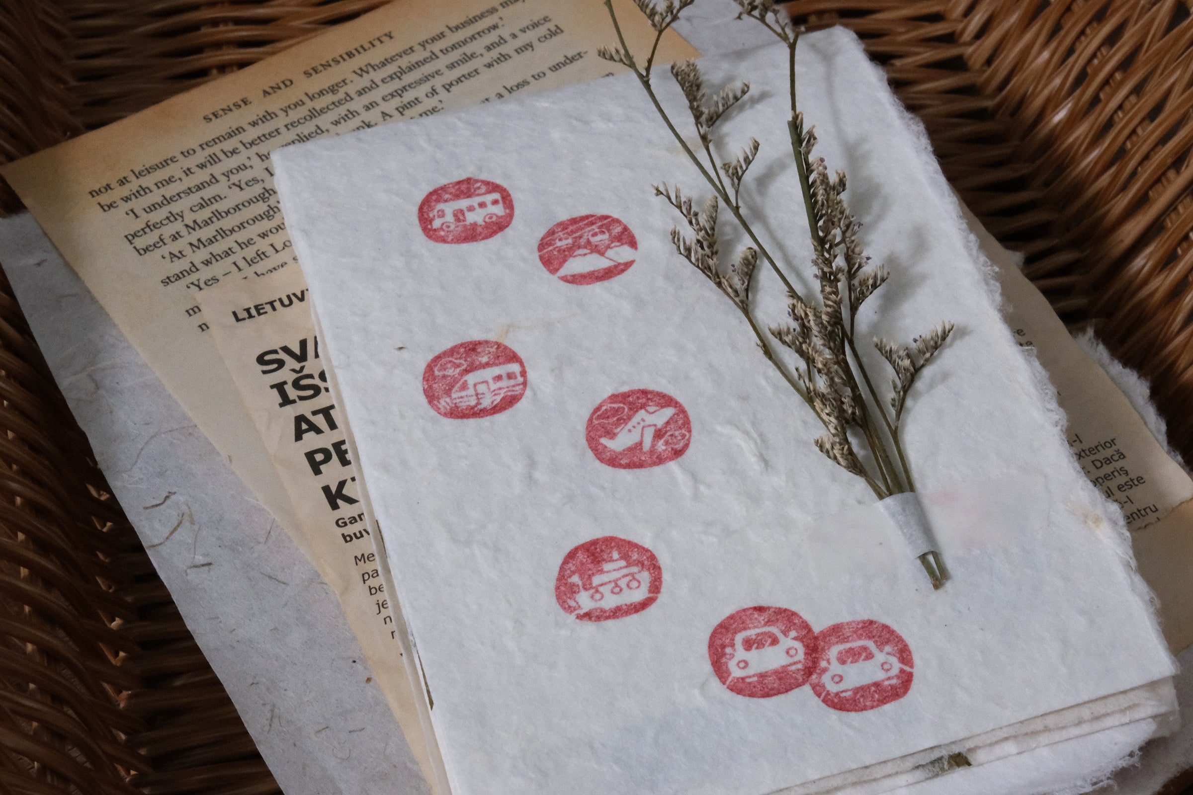 Let's Go Mini Rubber Stamp (6 designs, sold separately)