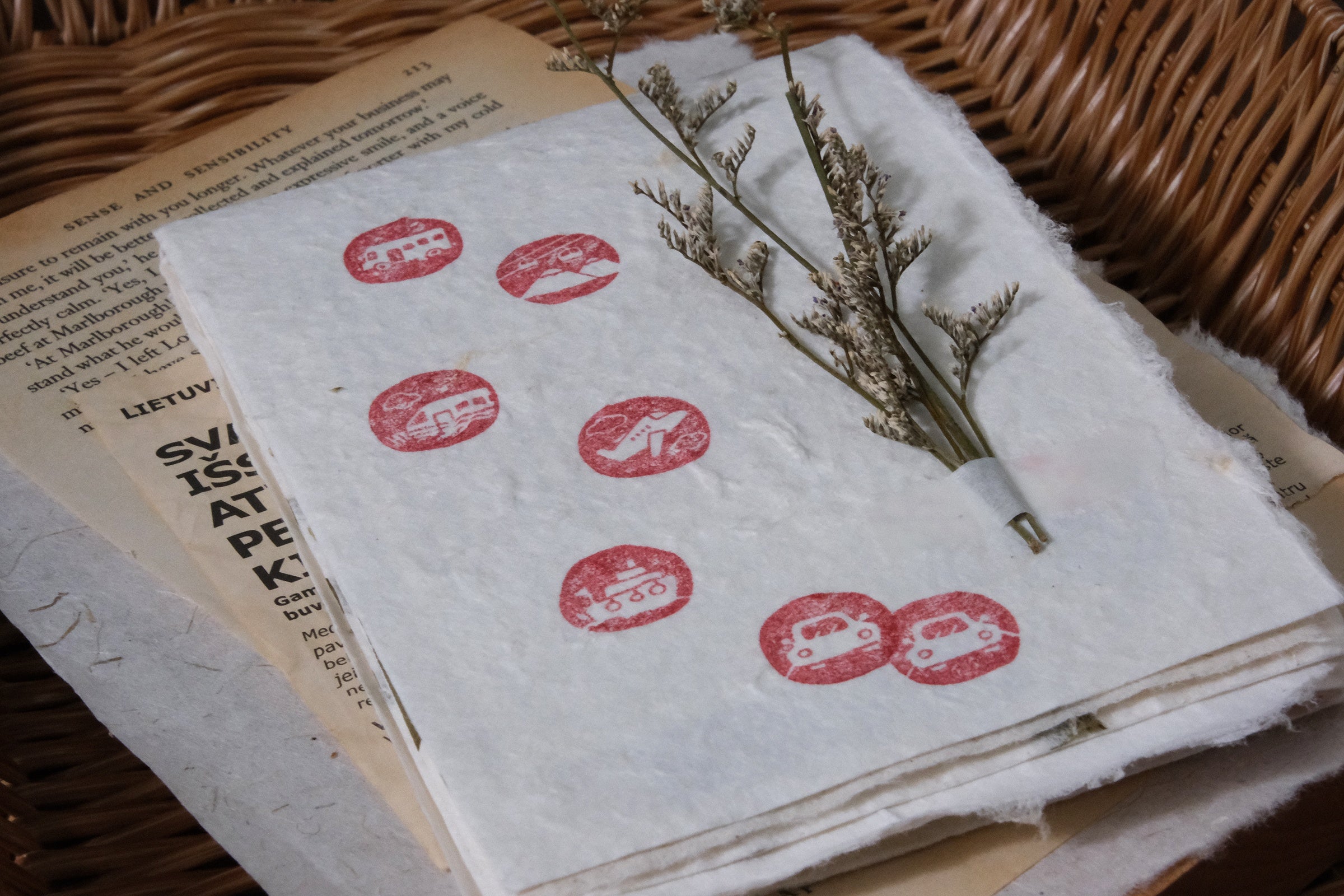 Let's Go Mini Rubber Stamp (6 designs, sold separately)