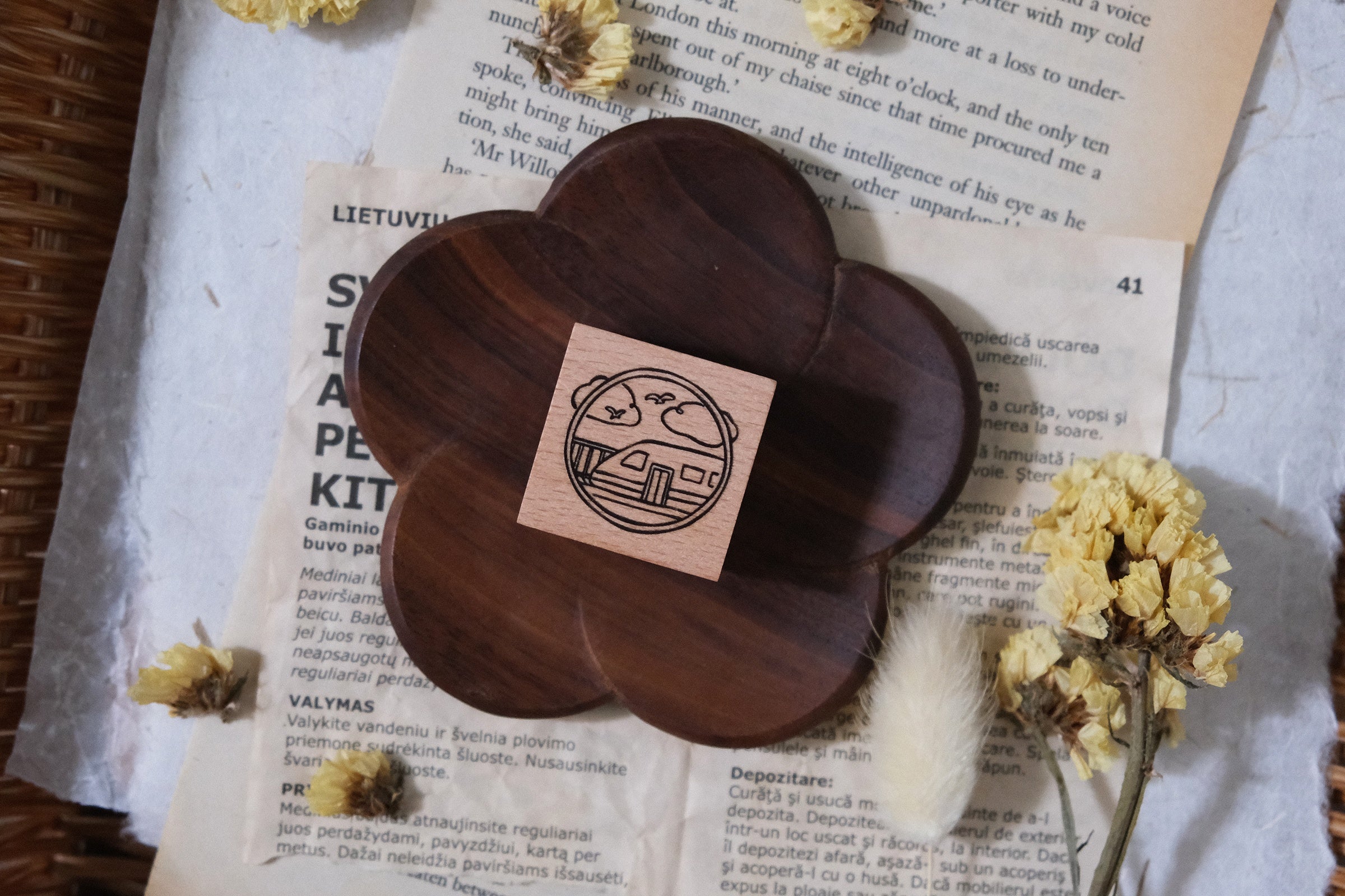 Let's Go Rubber Stamp (6 designs, sold separately)