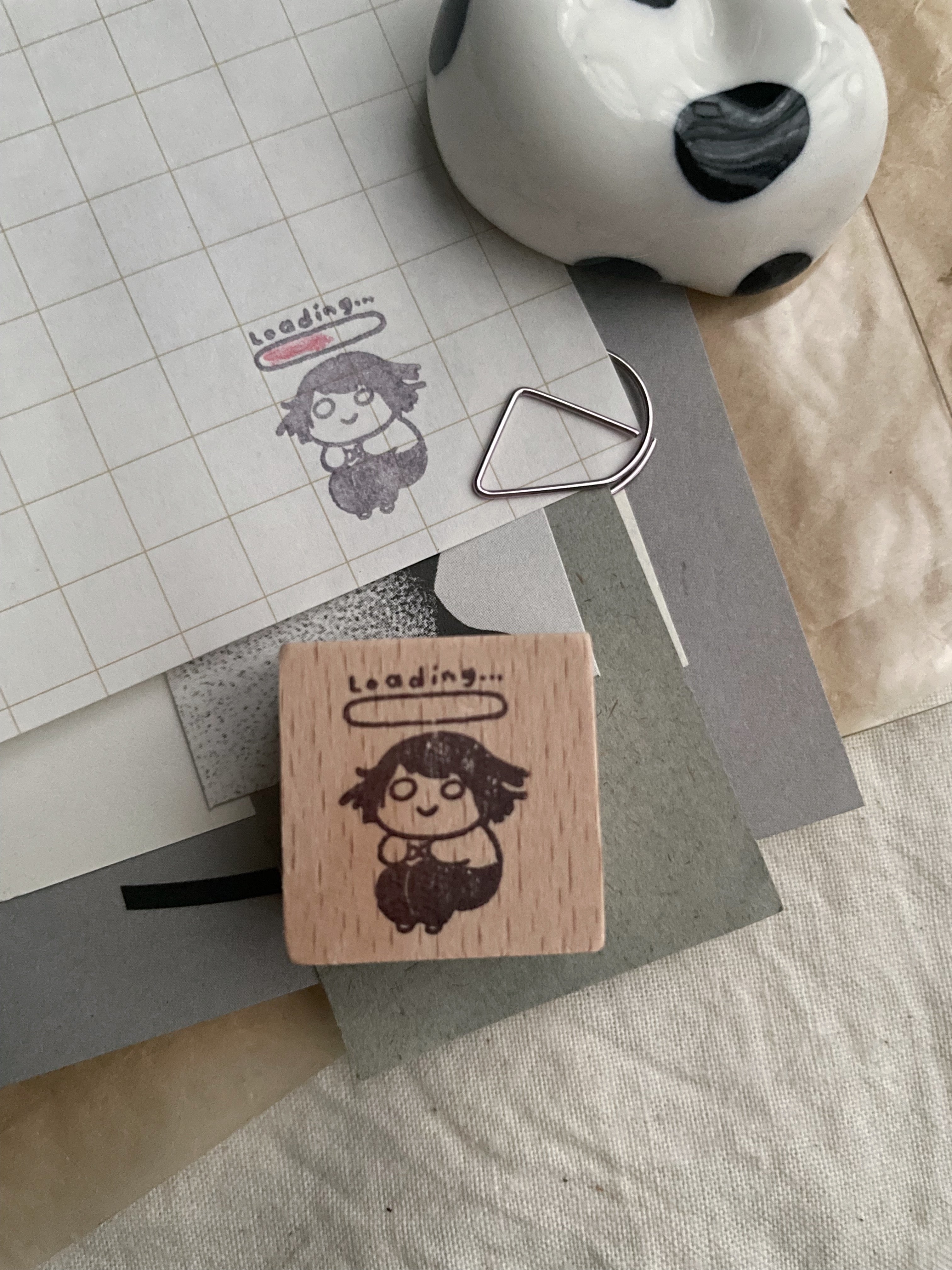 msbulat Rubber Stamp: Loading