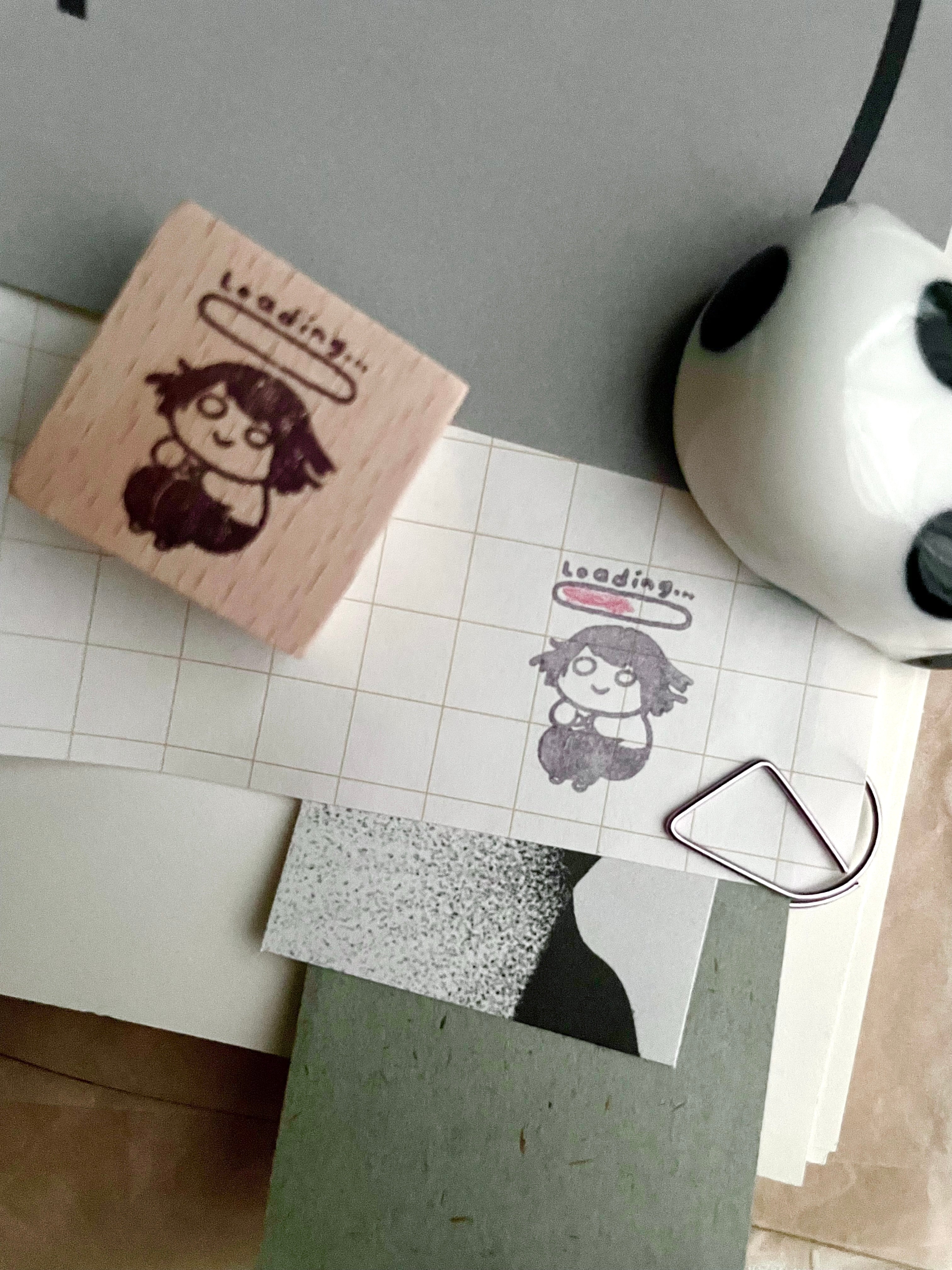 msbulat Rubber Stamp: Loading