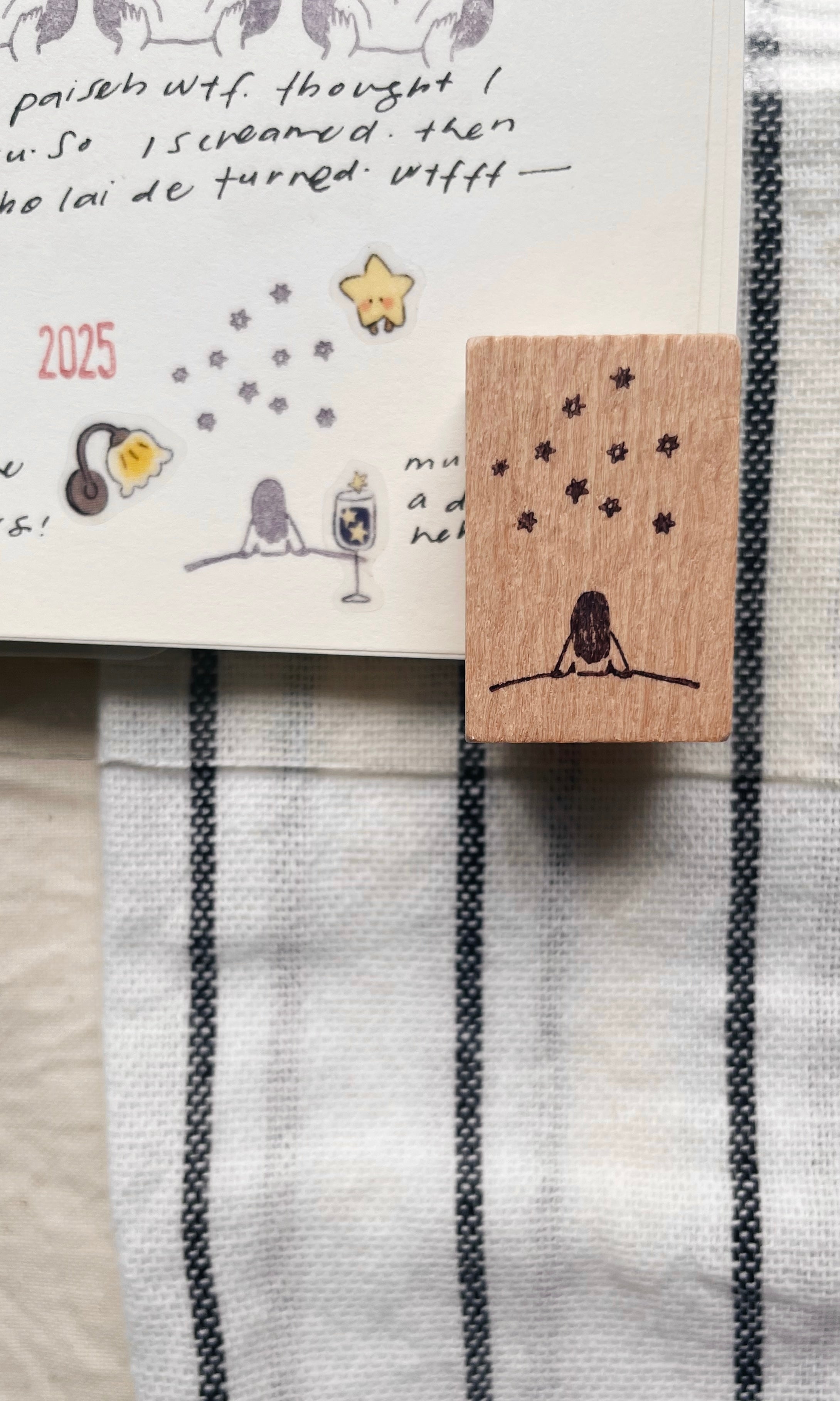 msbulat Rubber Stamp: Look Up