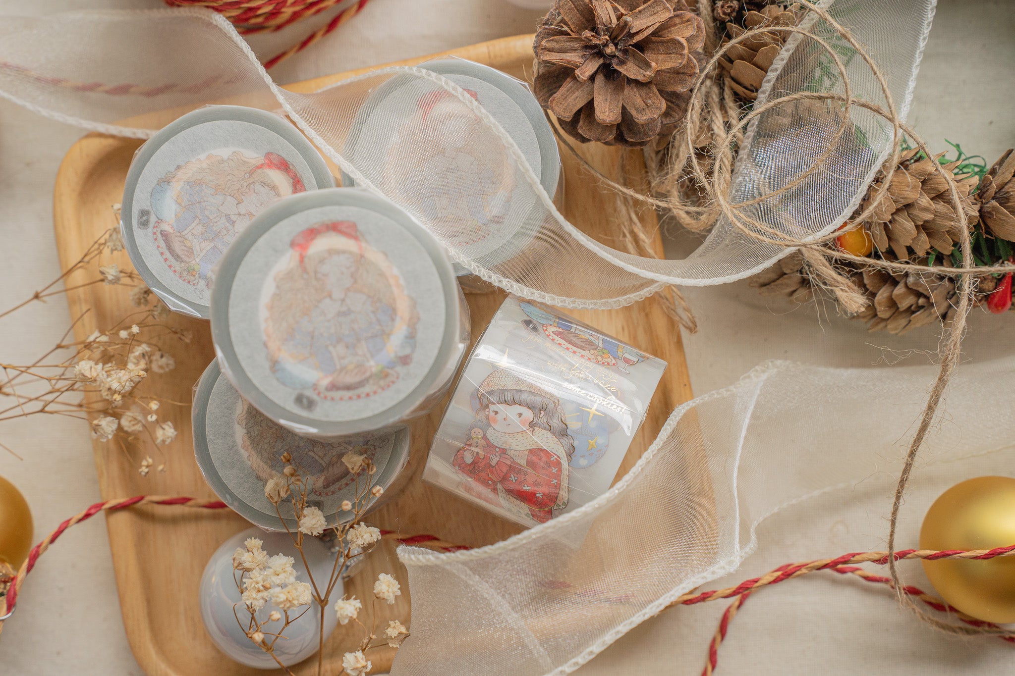 Merry Merry PET Tape