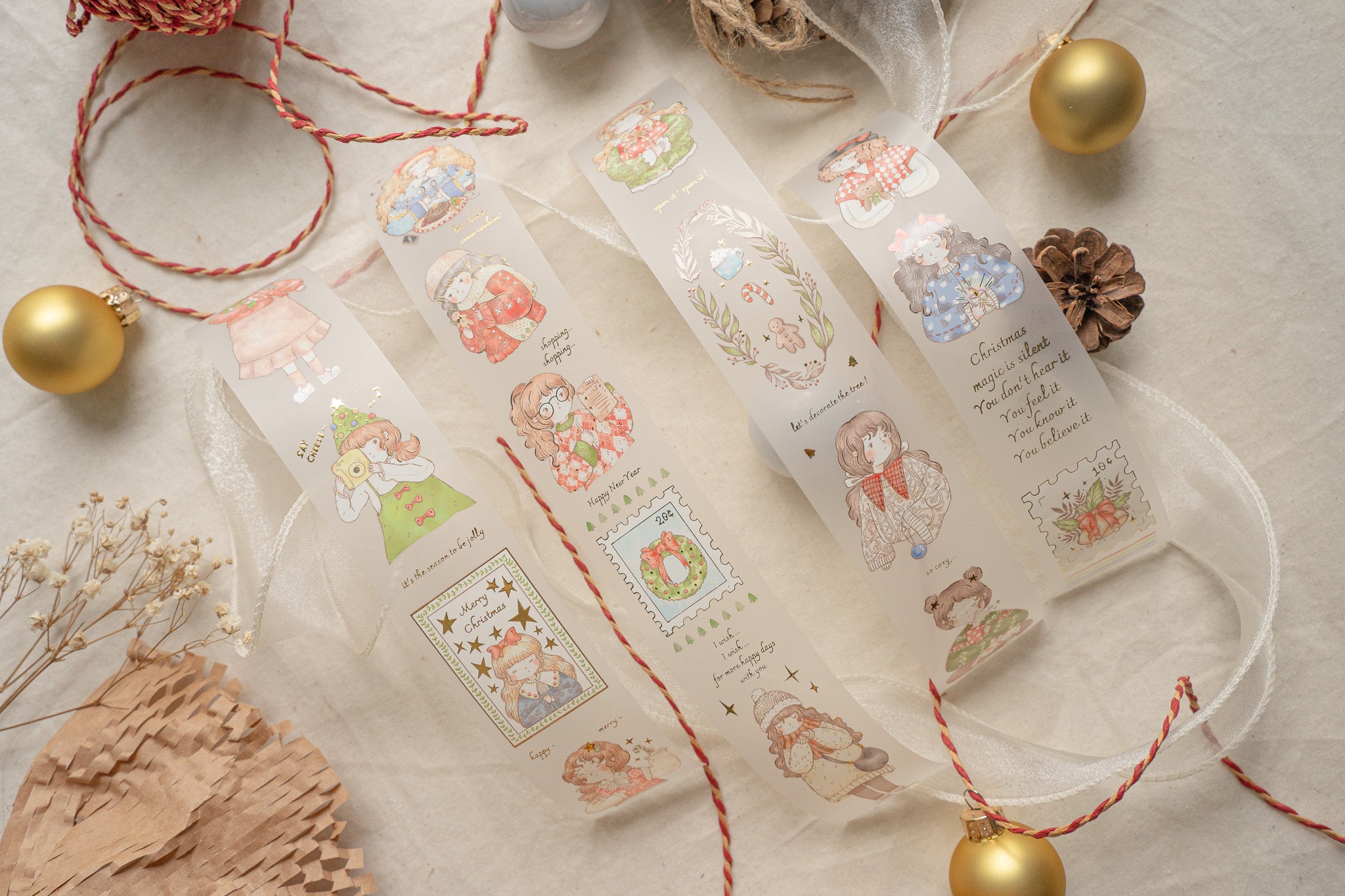 Merry Merry PET Tape