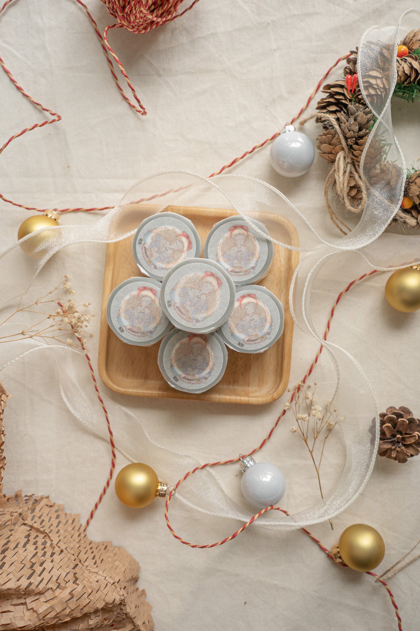 Merry Merry PET Tape