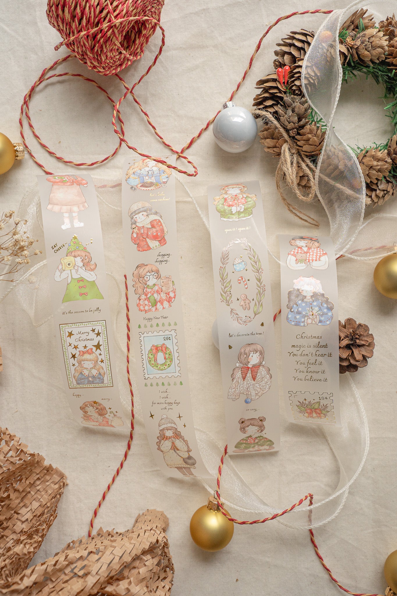 Merry Merry PET Tape