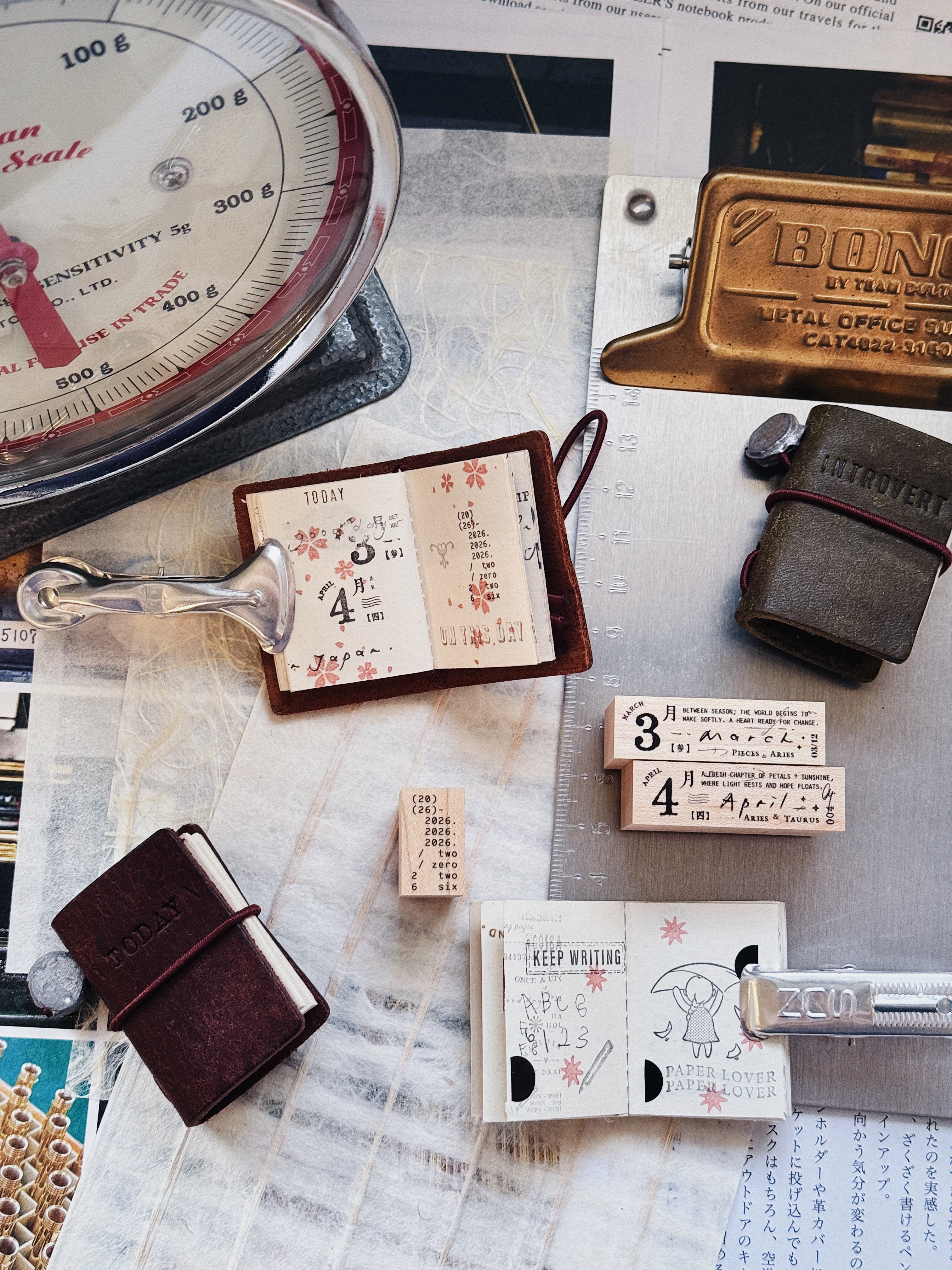 Penspapersplanner Series 8 Rubber Stamps: (10 designs)