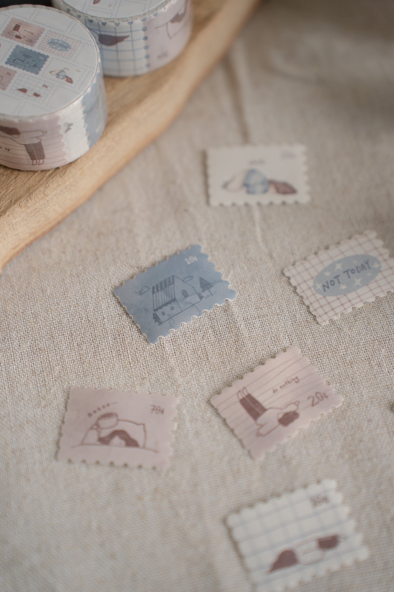 Not Today Stamp Washi Tape