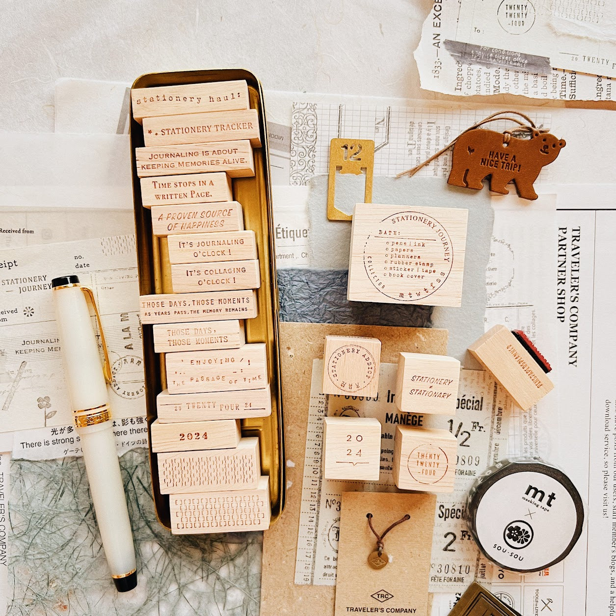 Penspapersplanner Series VI Rubber Stamps (17 designs)