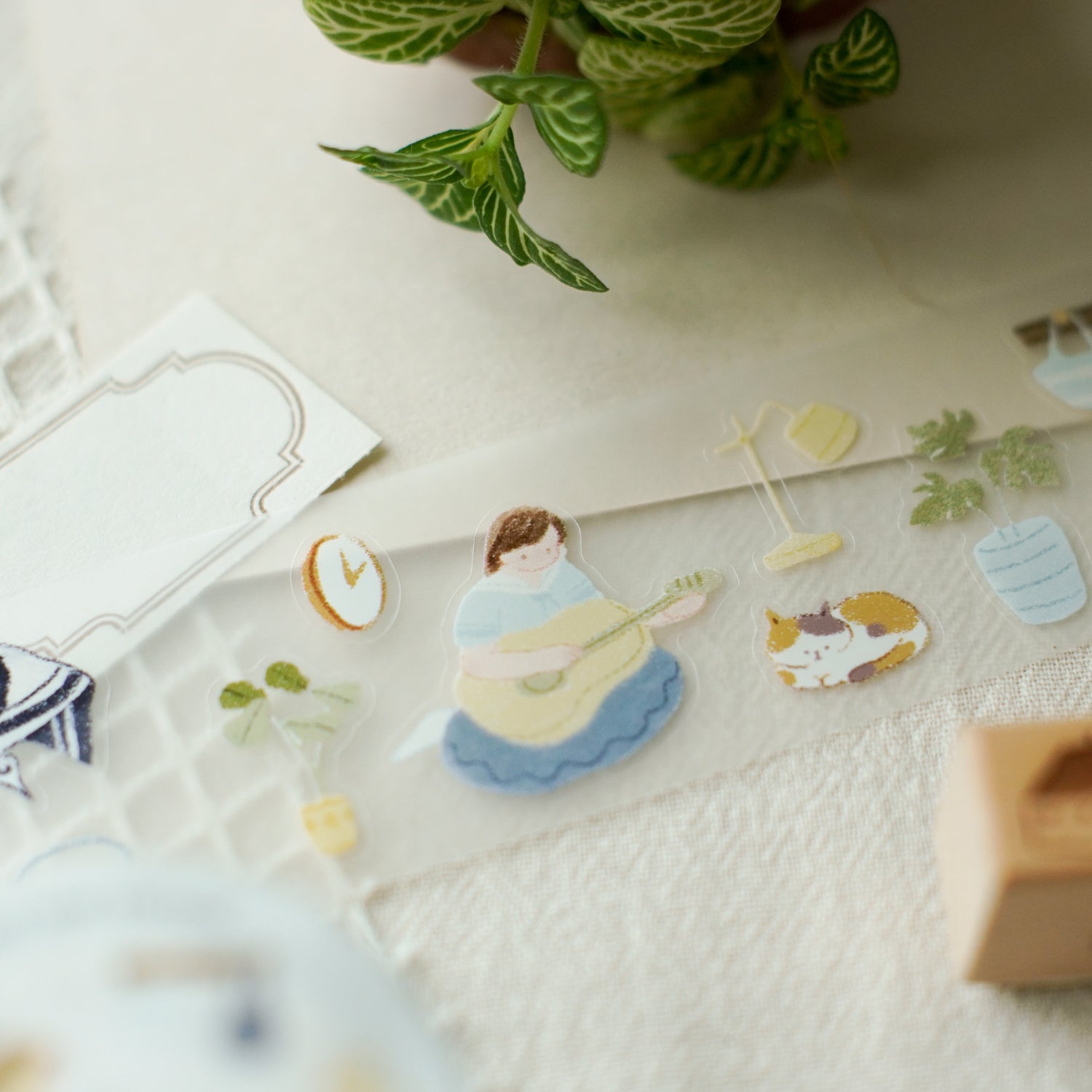 Palette Life 1 Die-Cut PET Tape Stickers
