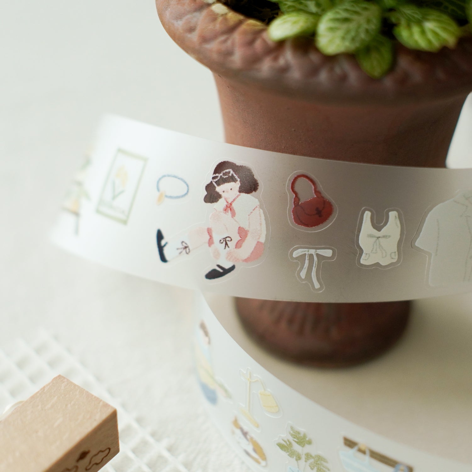 Palette Life 1 Die-Cut PET Tape Stickers