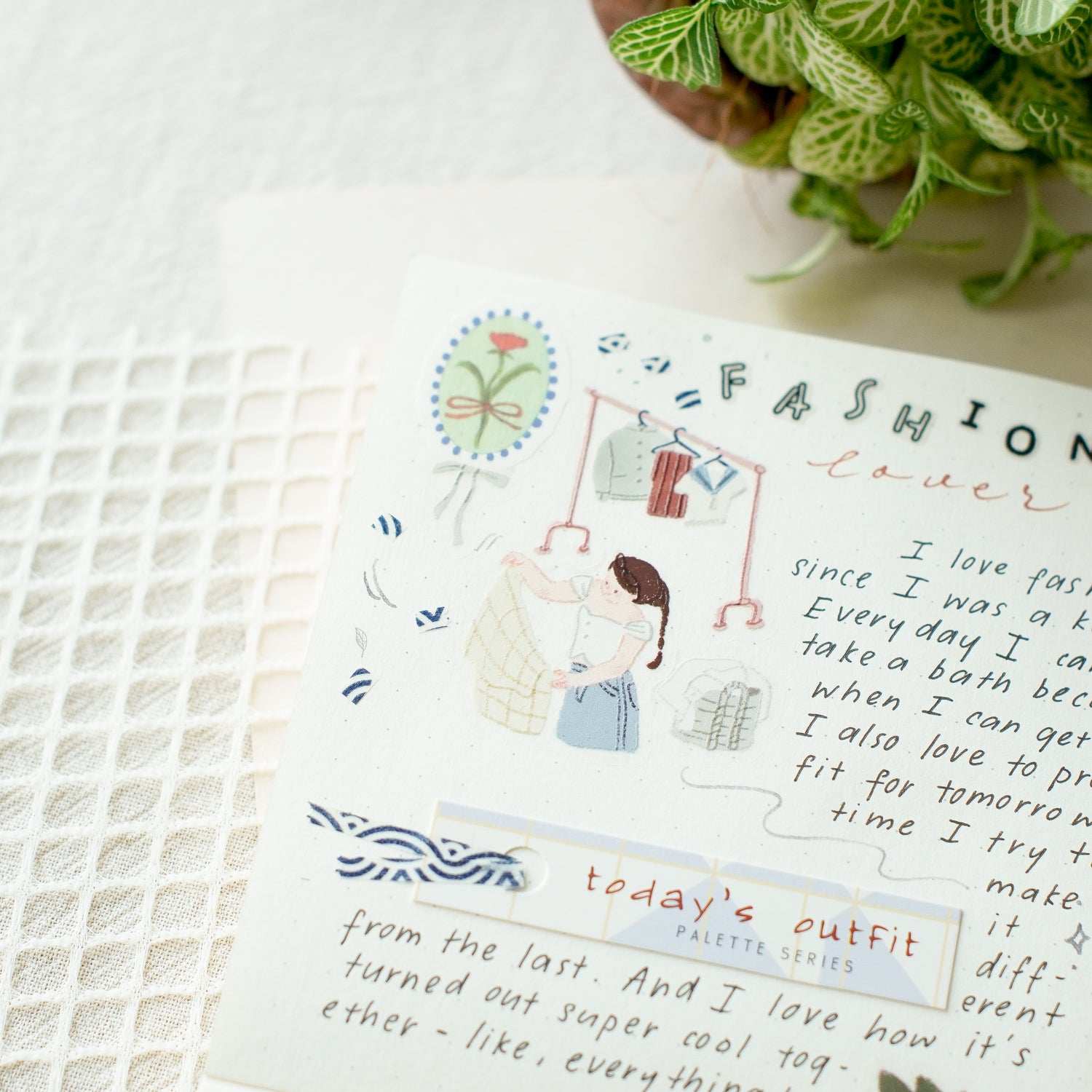 Palette Life 1 Die-Cut PET Tape Stickers