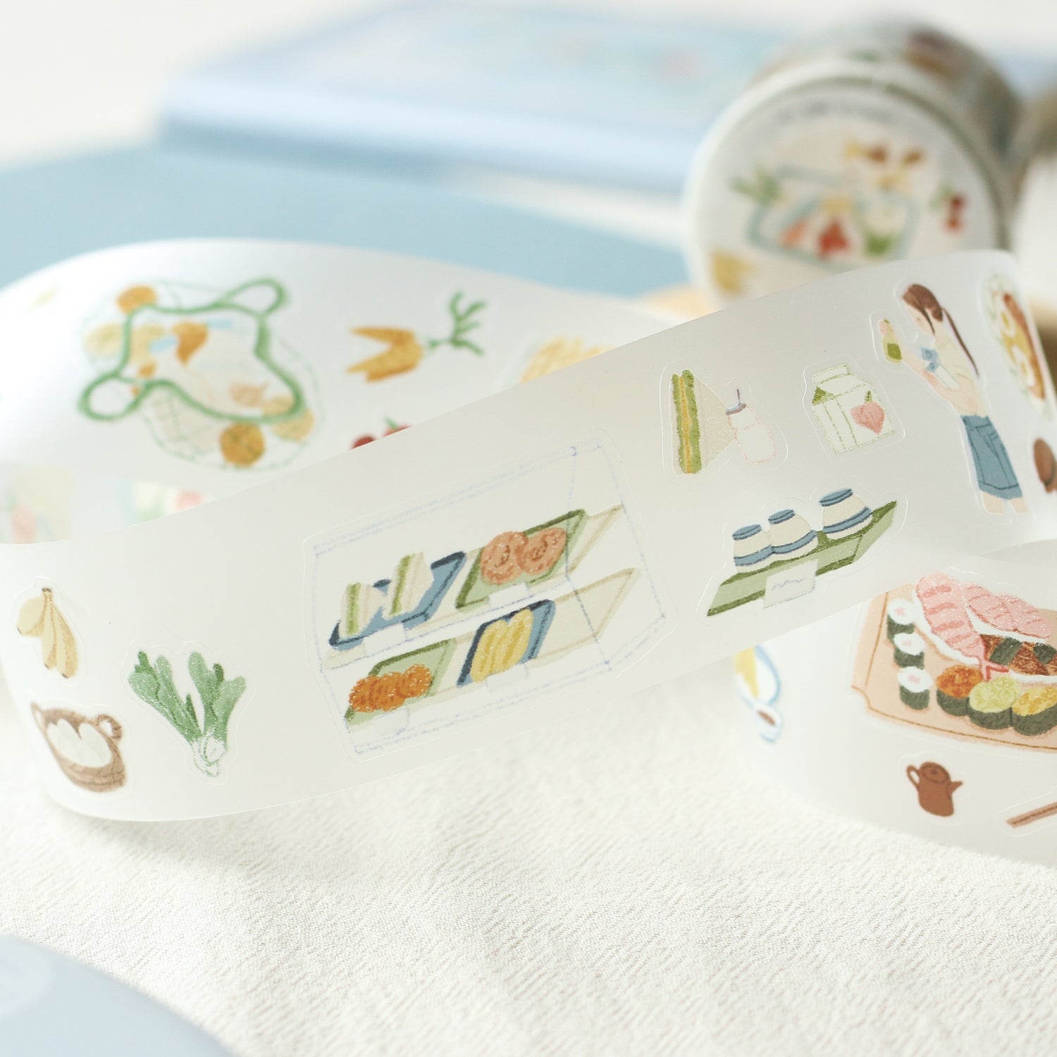 Palette Life 2 Die Cut PET Tape Stickers