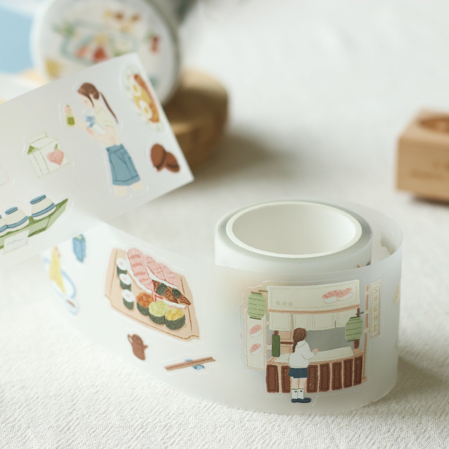 Palette Life 2 Die Cut PET Tape Stickers
