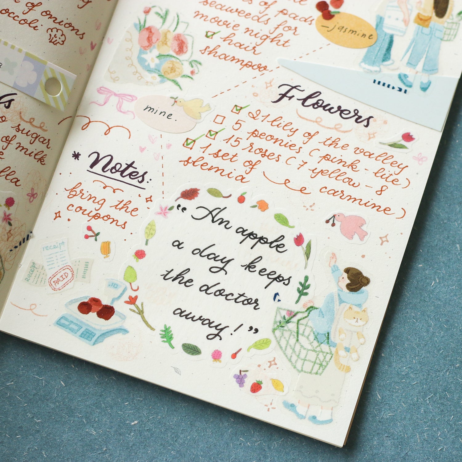 Palette Life 2 Die Cut PET Tape Stickers