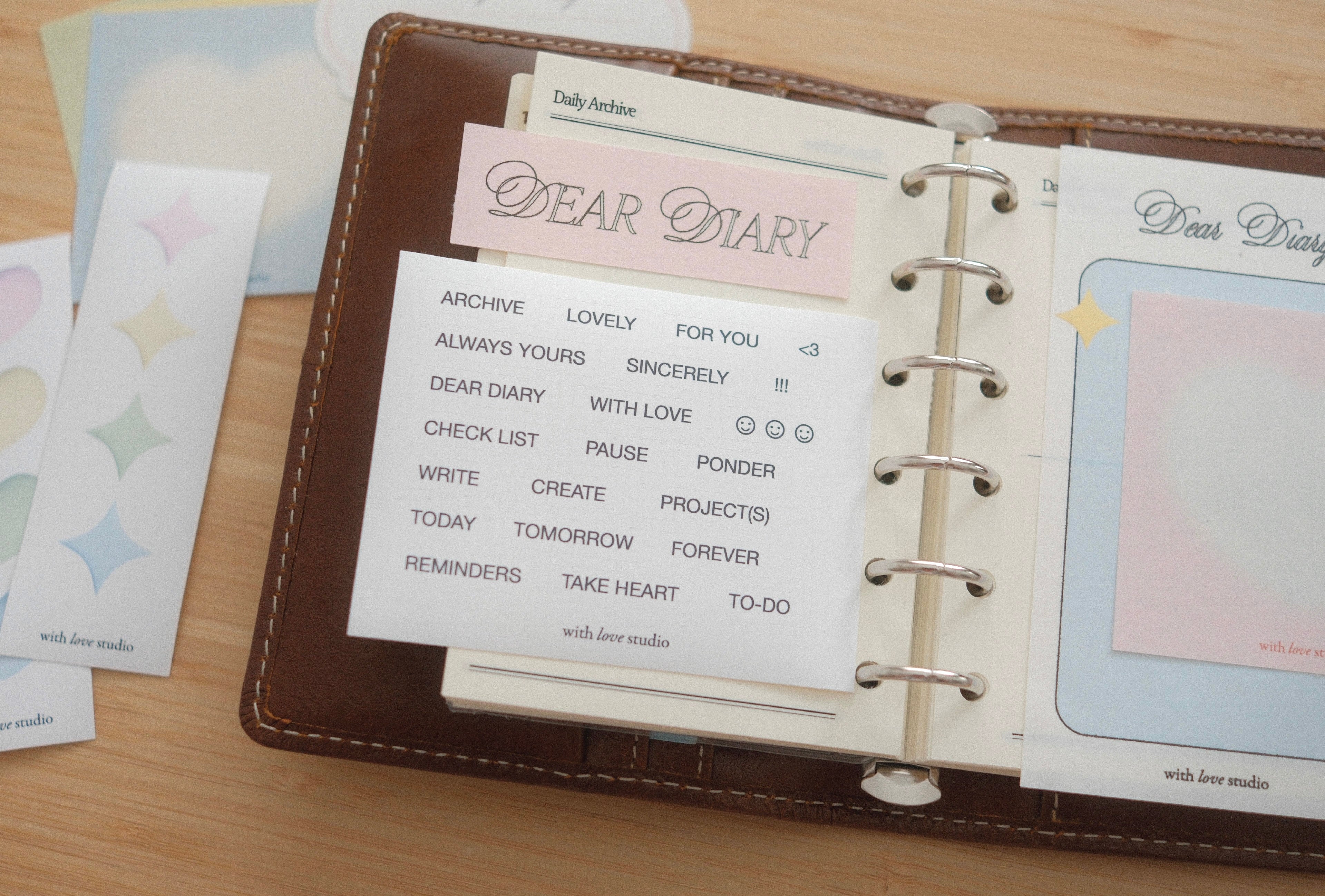 Dear Diary Deco Pack