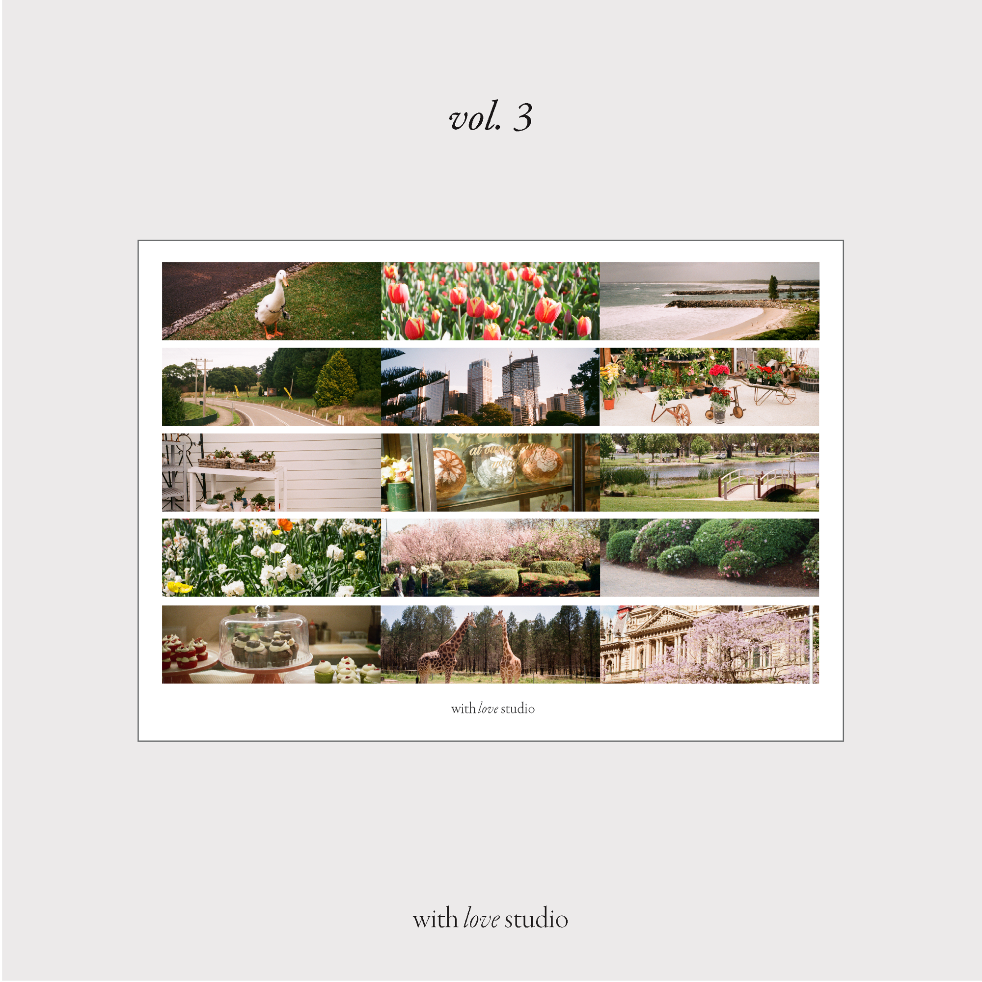 The Places We Walked Sticker Sheet (4 designs)