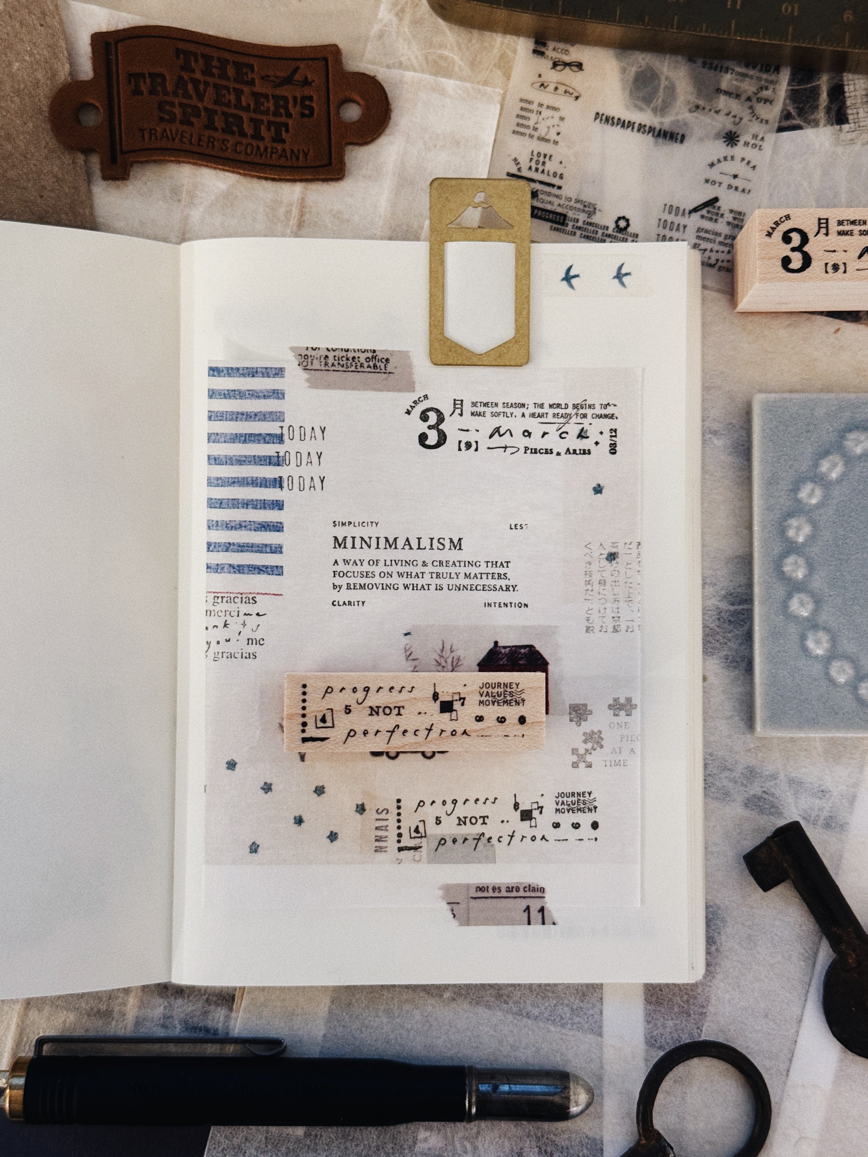 Penspapersplanner Series 8 Rubber Stamps: (10 designs)