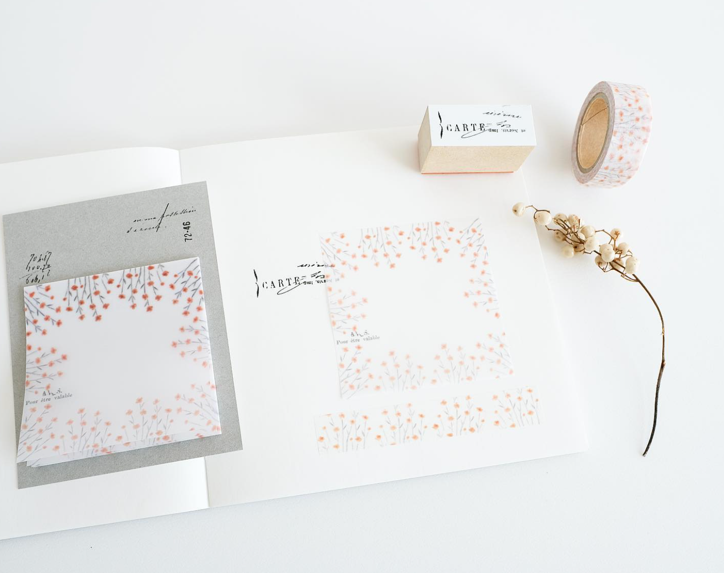 Yohaku Tracing Paper Sticky Note- (M-103) Soyozake