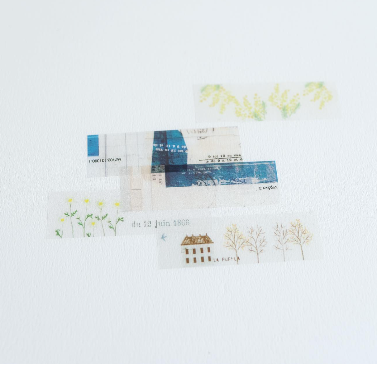 Yohaku Original Clear Masking Tape- (CT-026) Humming