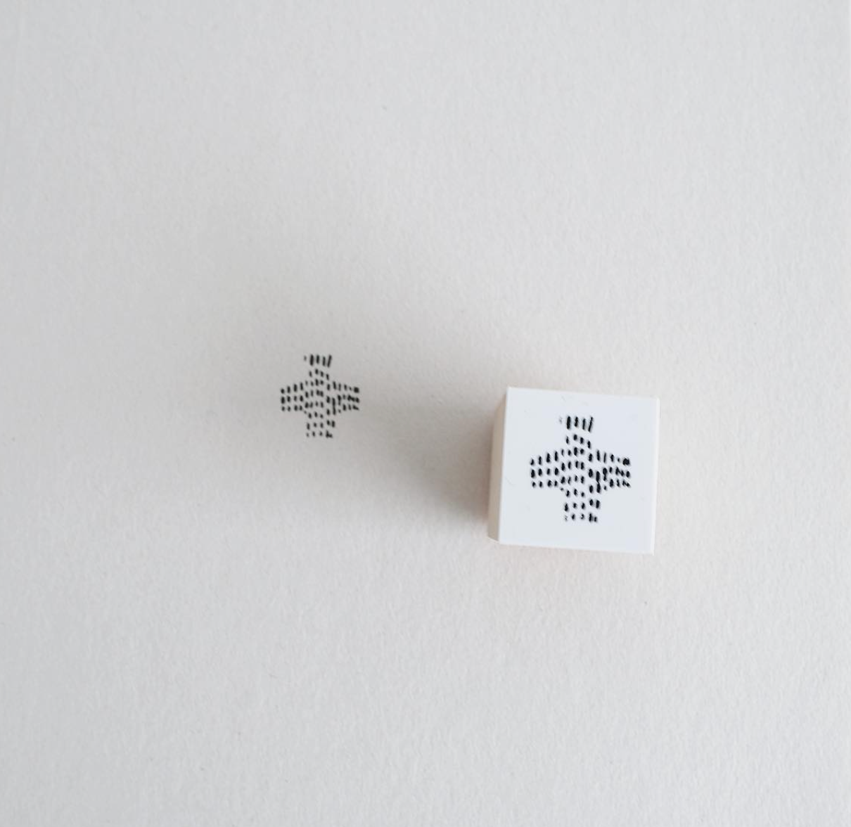 Yohaku Original Rubber Stamp-(S-065) Stitch