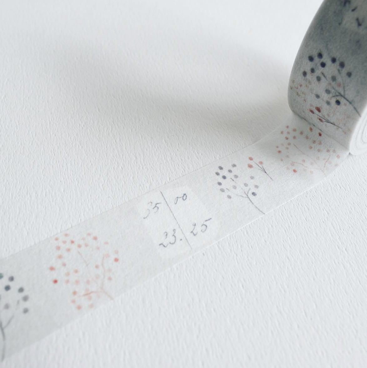 Yohaku Original Washi Tape- (Y-117) Nukumori