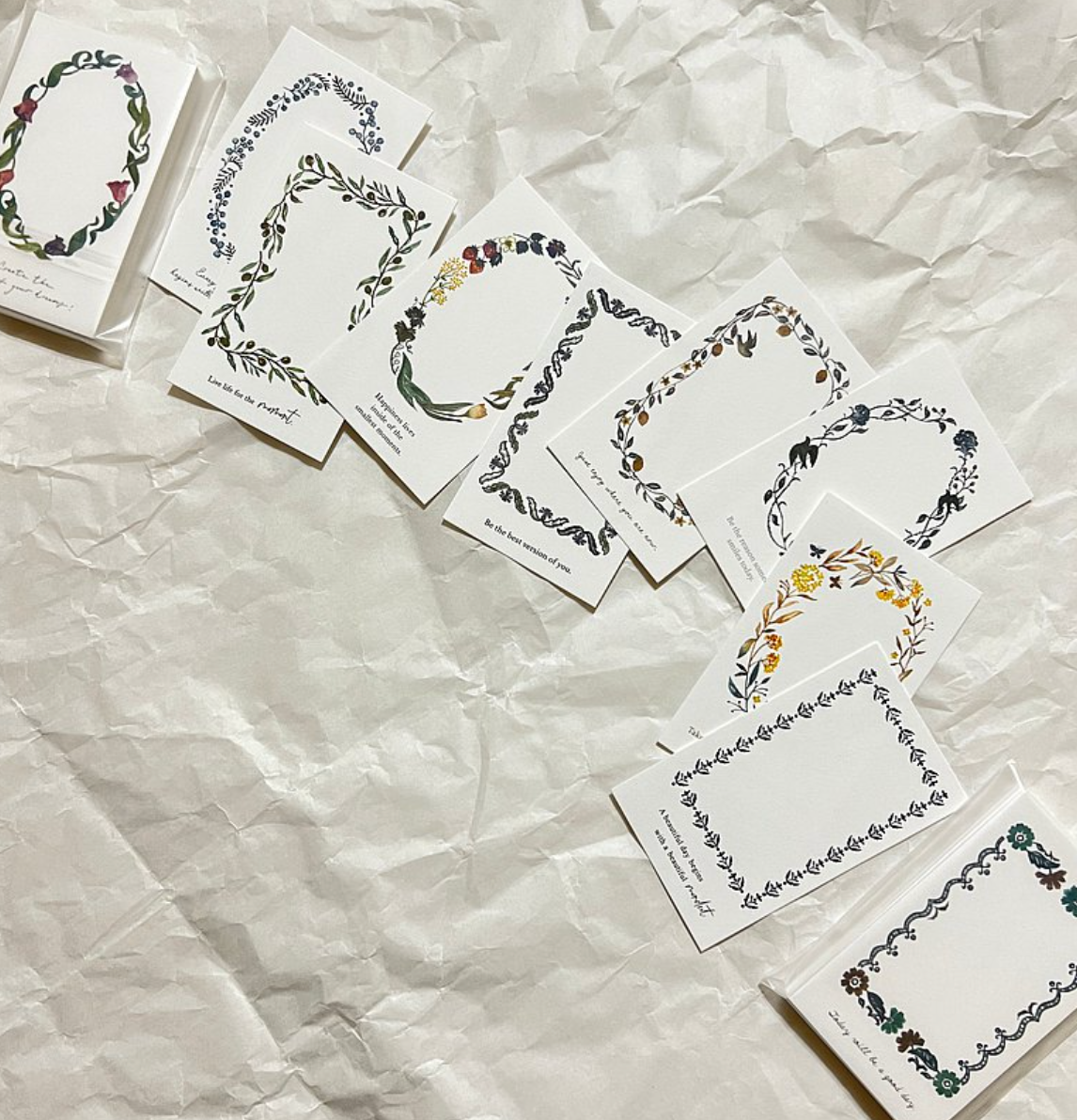 Pion Frame Note Cards