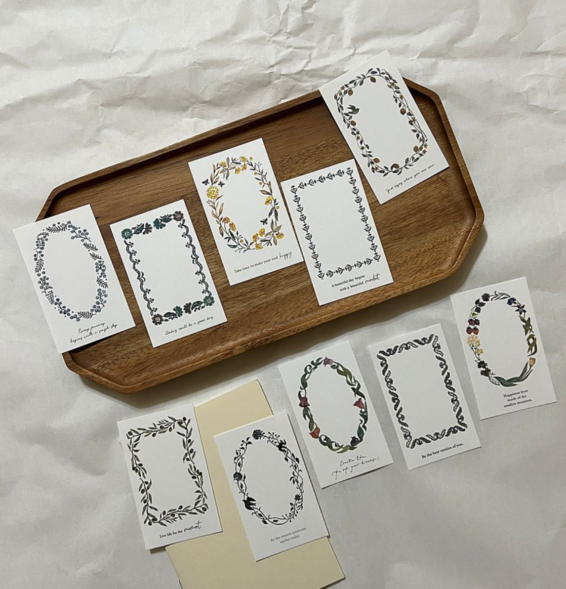 Pion Frame Note Cards