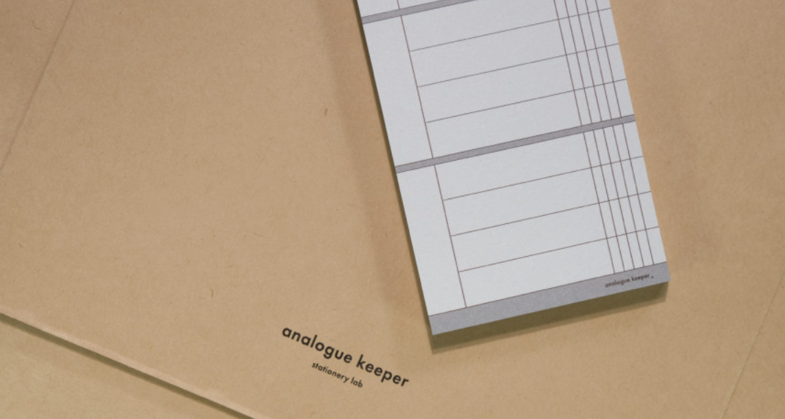 Analogue Keeper Step Memo Pad (Gray)