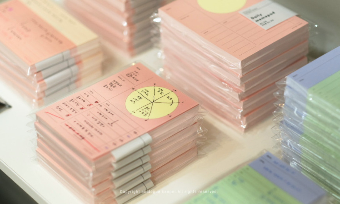 Analogue Keeper Daily Memo Pad (3 types)
