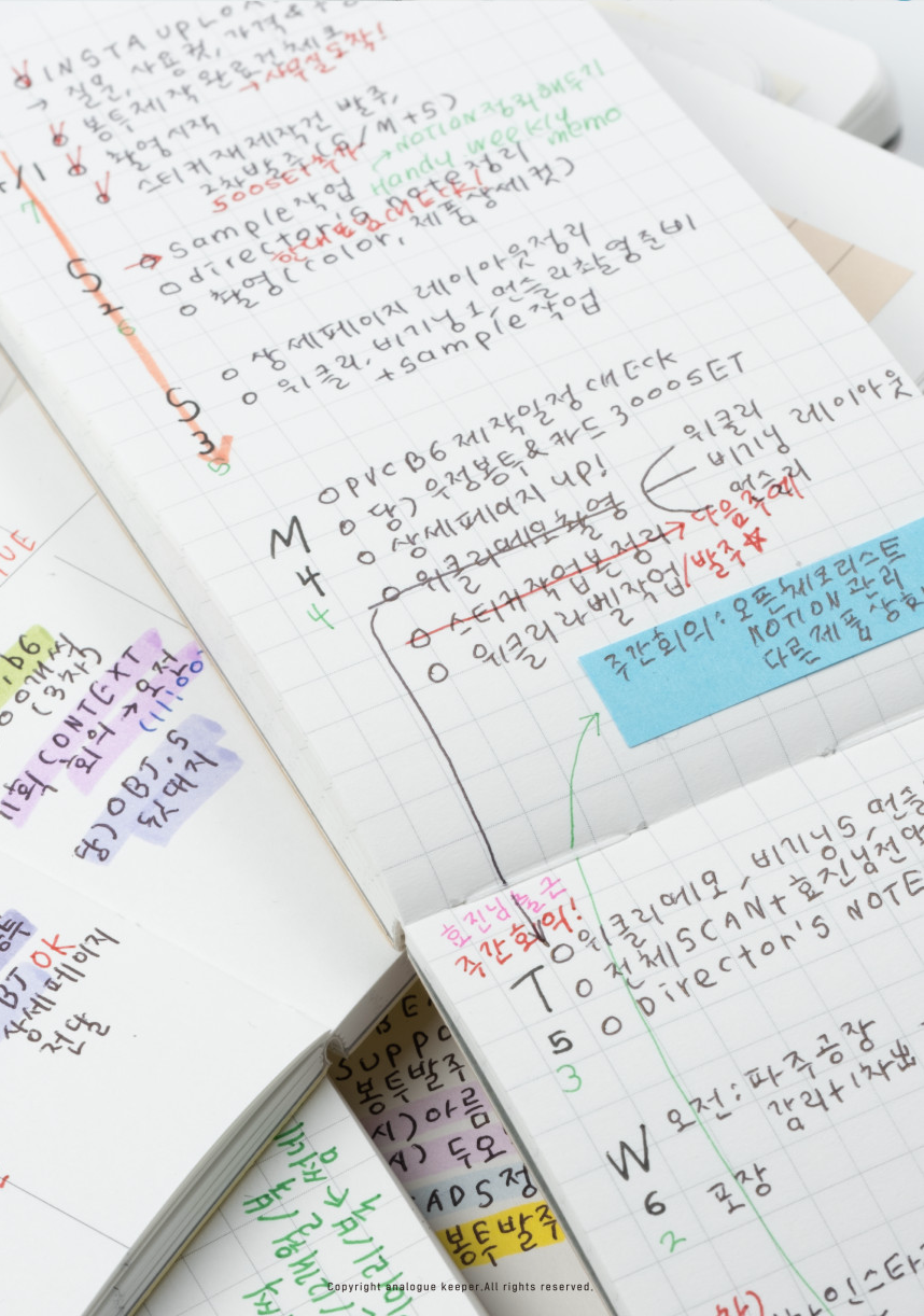 Analogue Keeper Handy Book (3 colours)