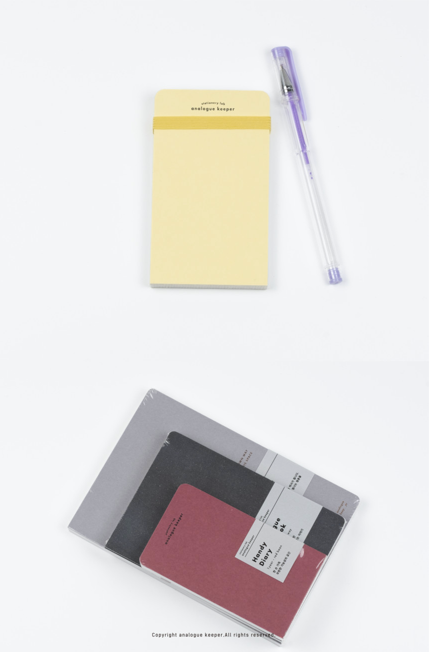 Analogue Keeper Handy Book (3 colours)
