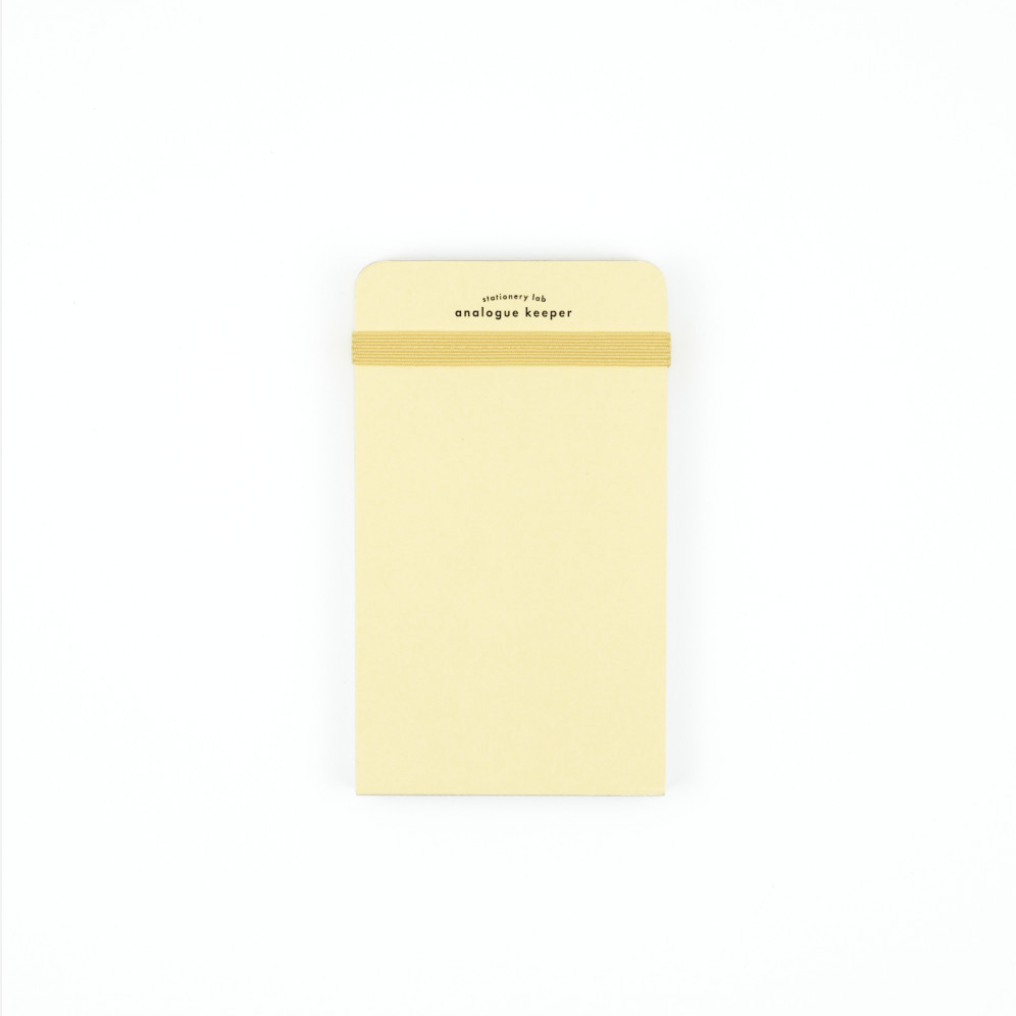 Analogue Keeper Handy Diary (2 types, 5 colours)